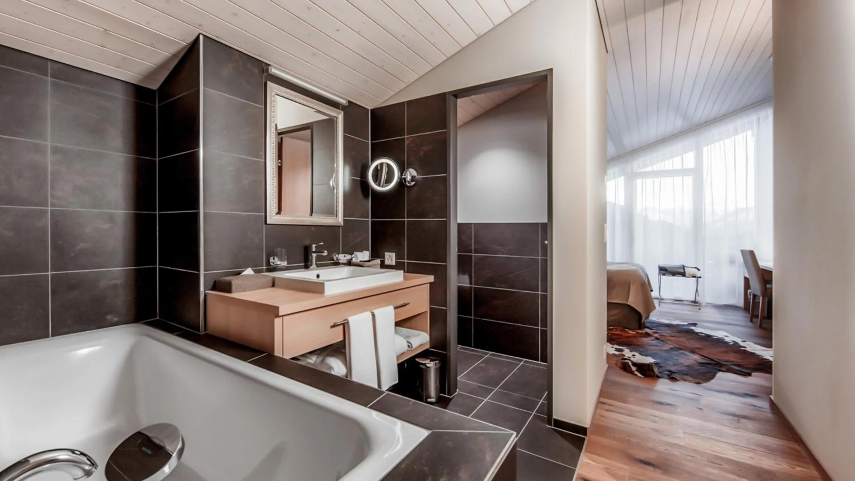 Bathroom in Valbella Resort