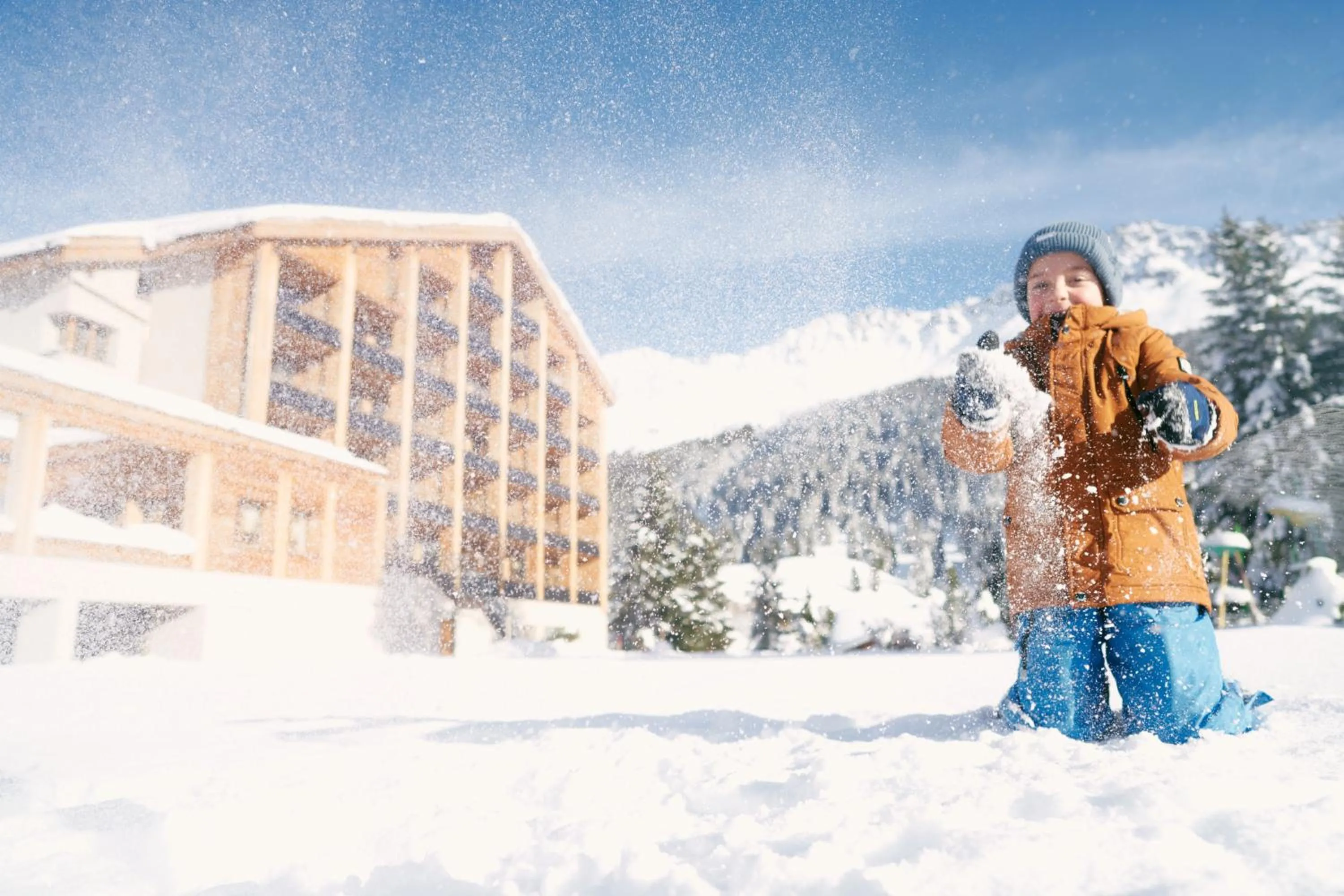 Property building in Valbella Resort