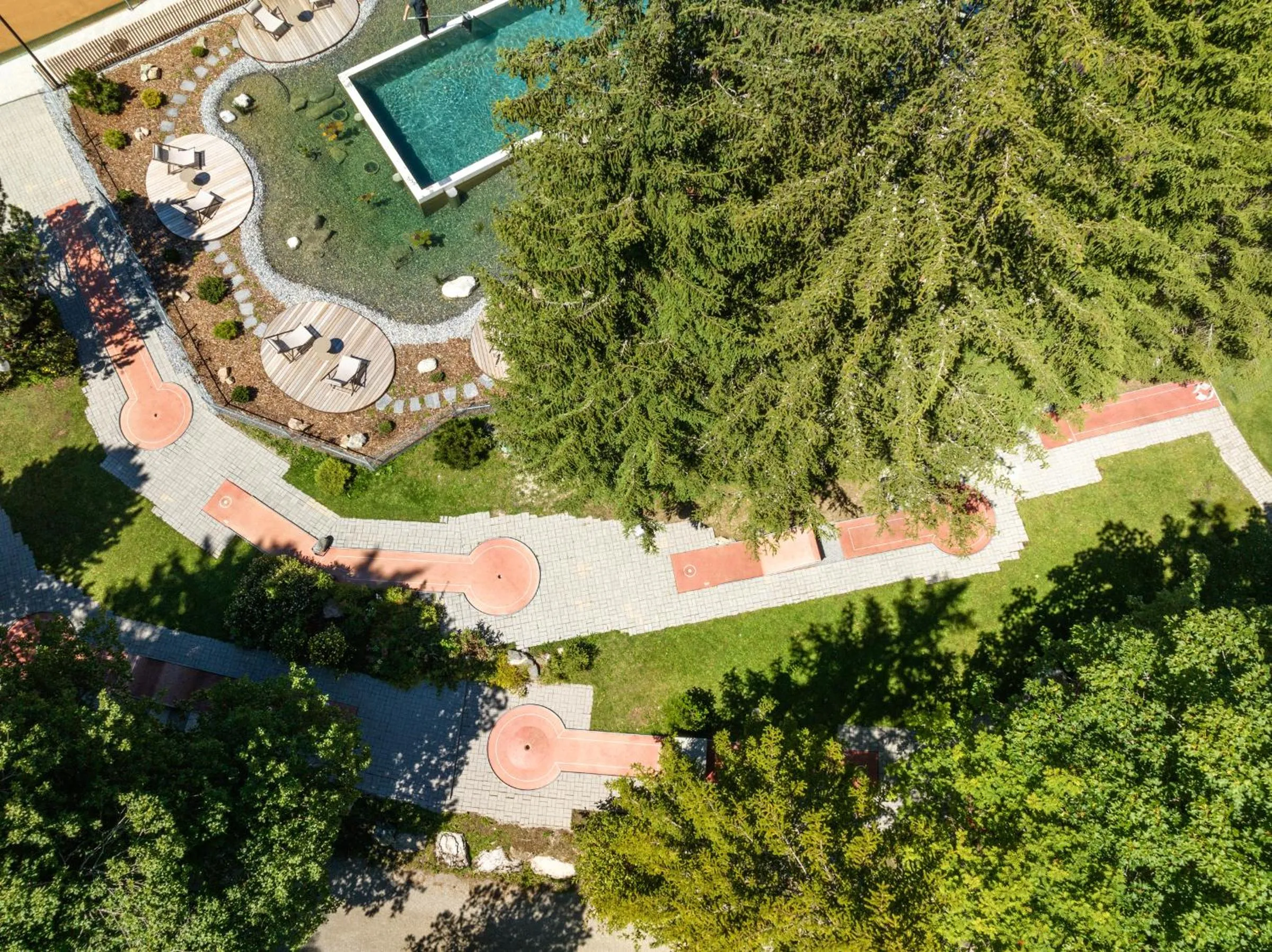 Garden in Valbella Resort