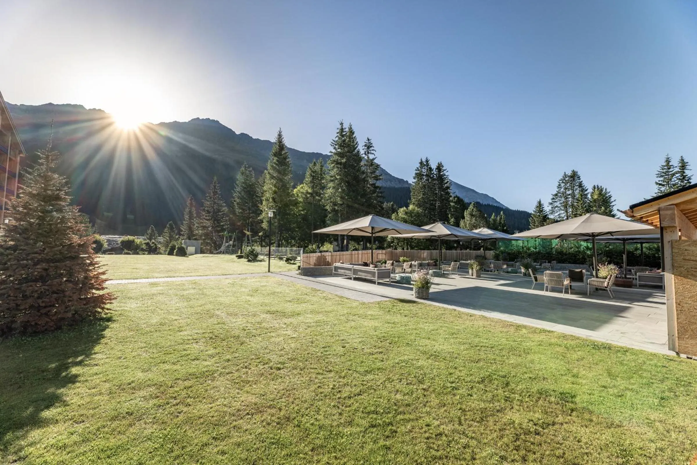 Garden in Valbella Resort