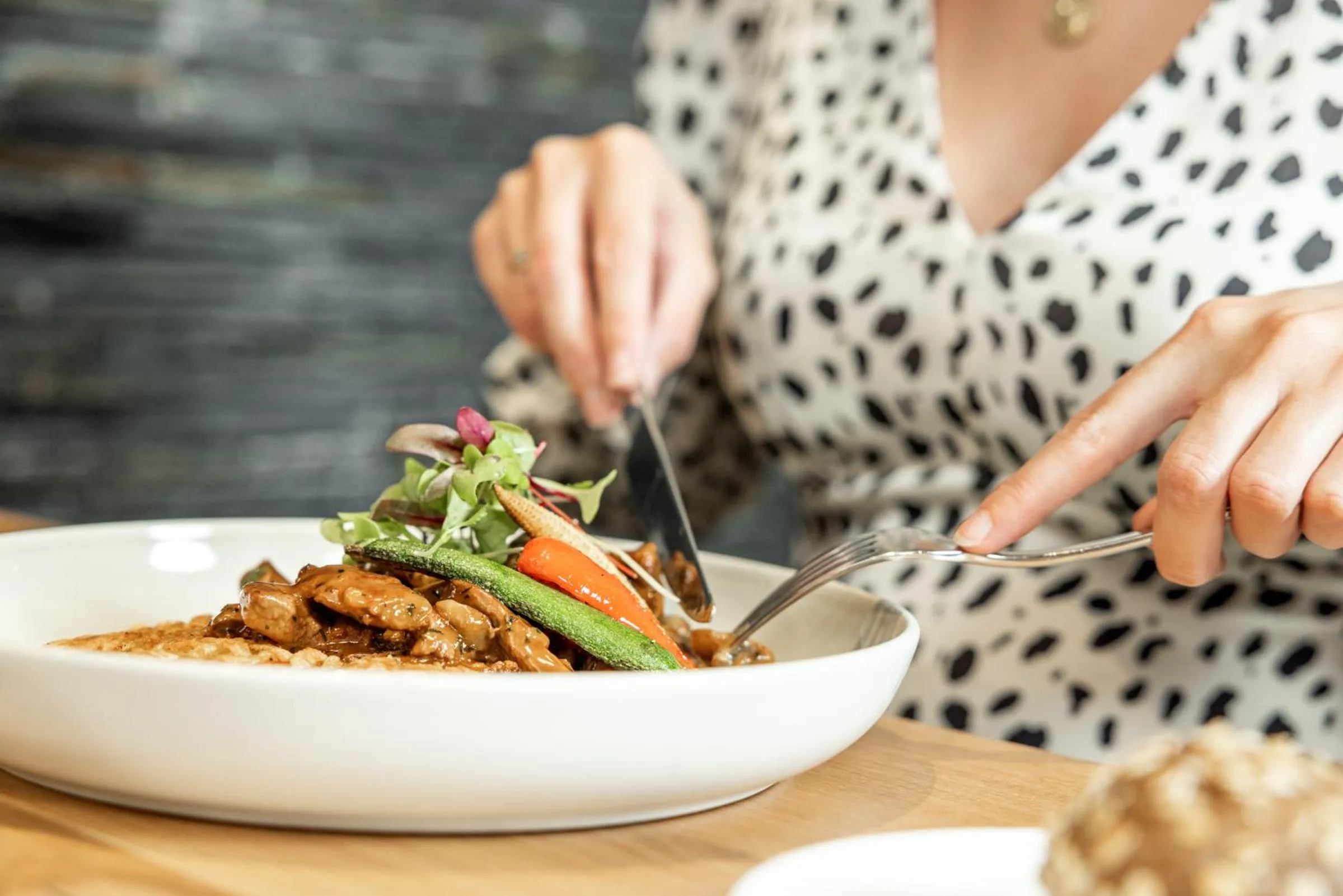 Restaurant/places to eat in Valbella Resort