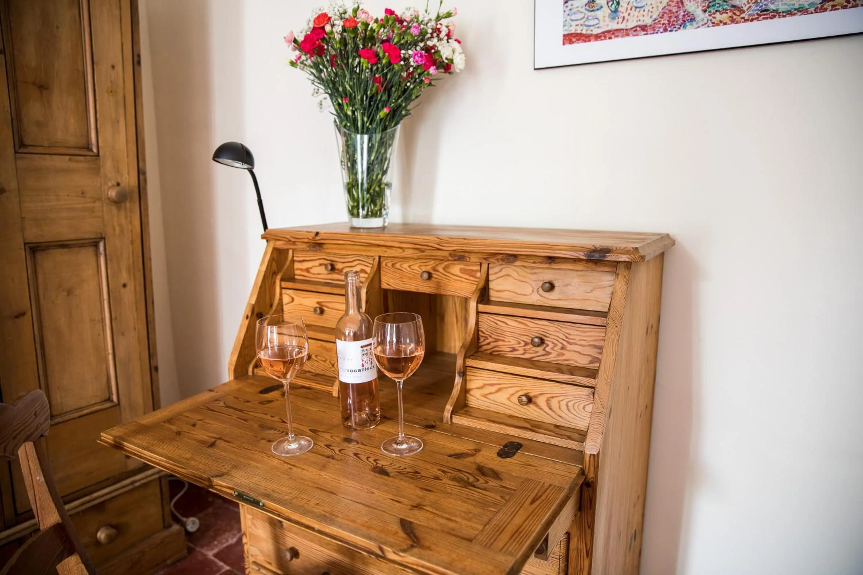 Seating area in La Résidence Chambre d'Hotes