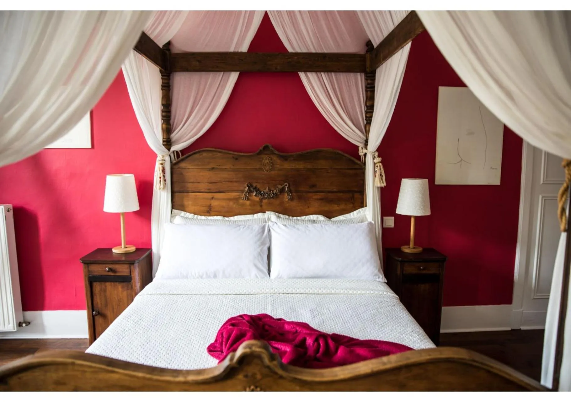 Bed in La Résidence Chambre d'Hotes