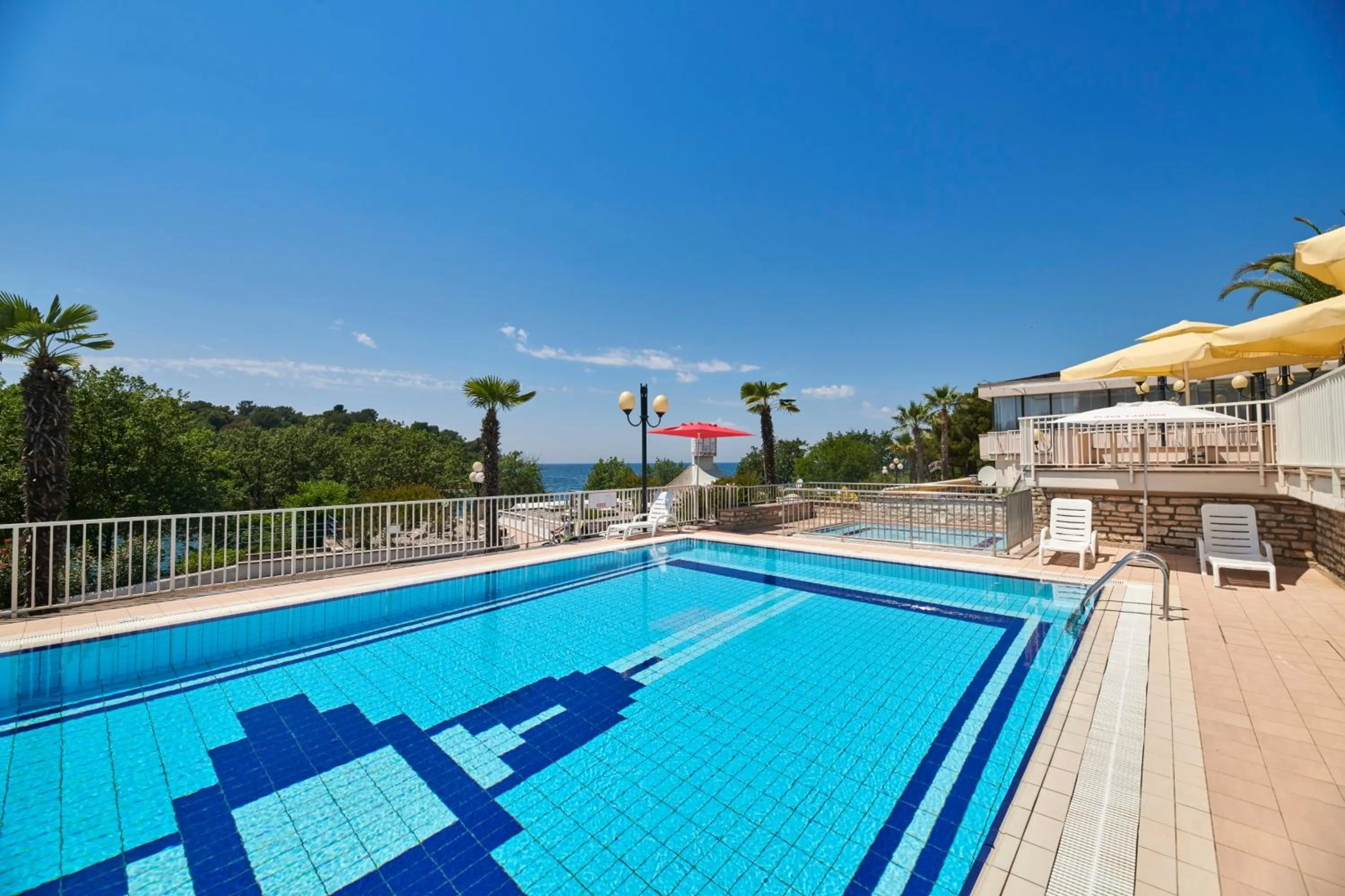 Swimming pool in Hotel Zorna Plava Laguna