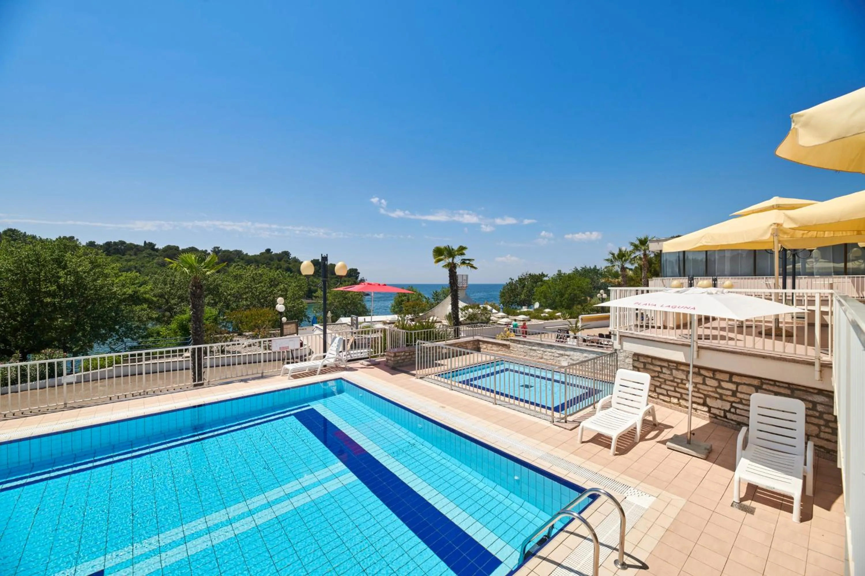 Swimming pool in Hotel Zorna Plava Laguna