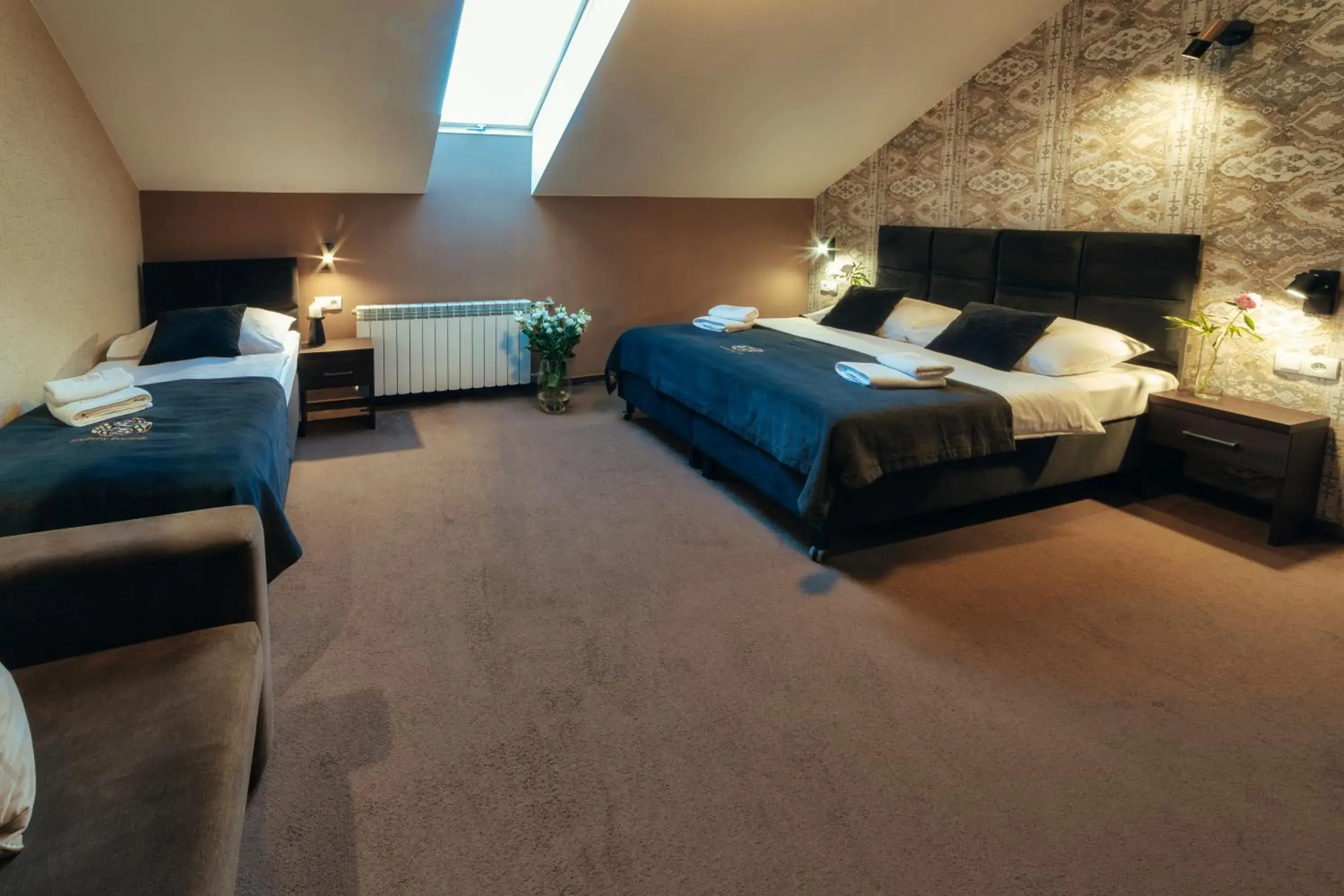 Standard Triple Room in Srebrny Bucznik Wellness & Restaurant Standard Triple Room in Srebrny Bucznik Wellness & Restaurant