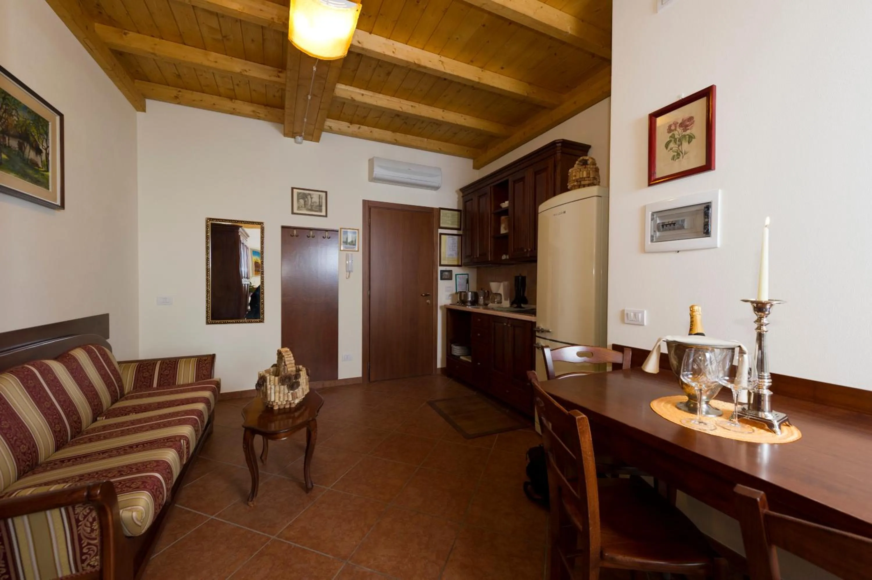 Living room in Locanda Ristorante al Cardellino