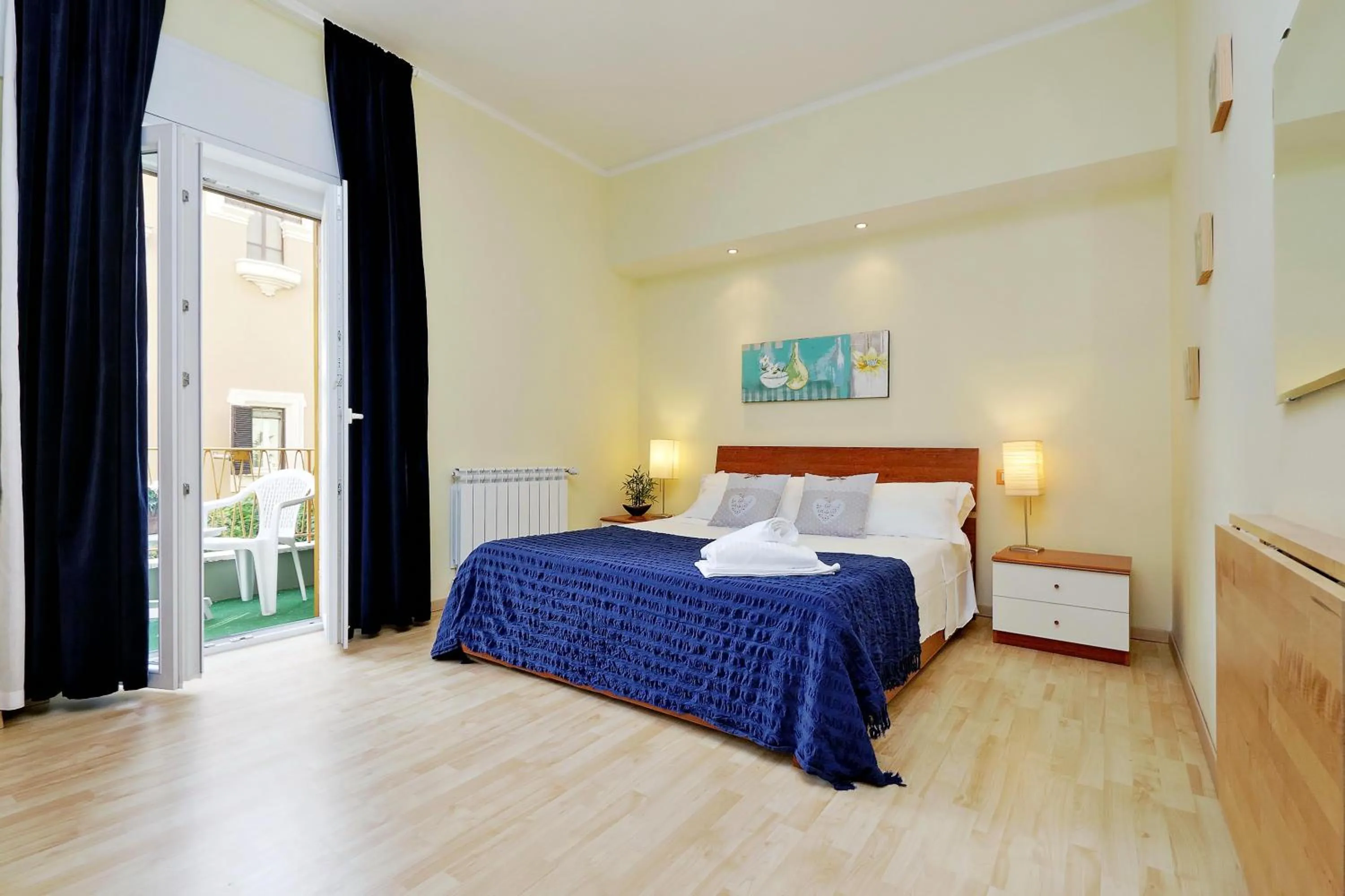 Bedroom, Bed in I Pini di Roma - Rooms & Suites