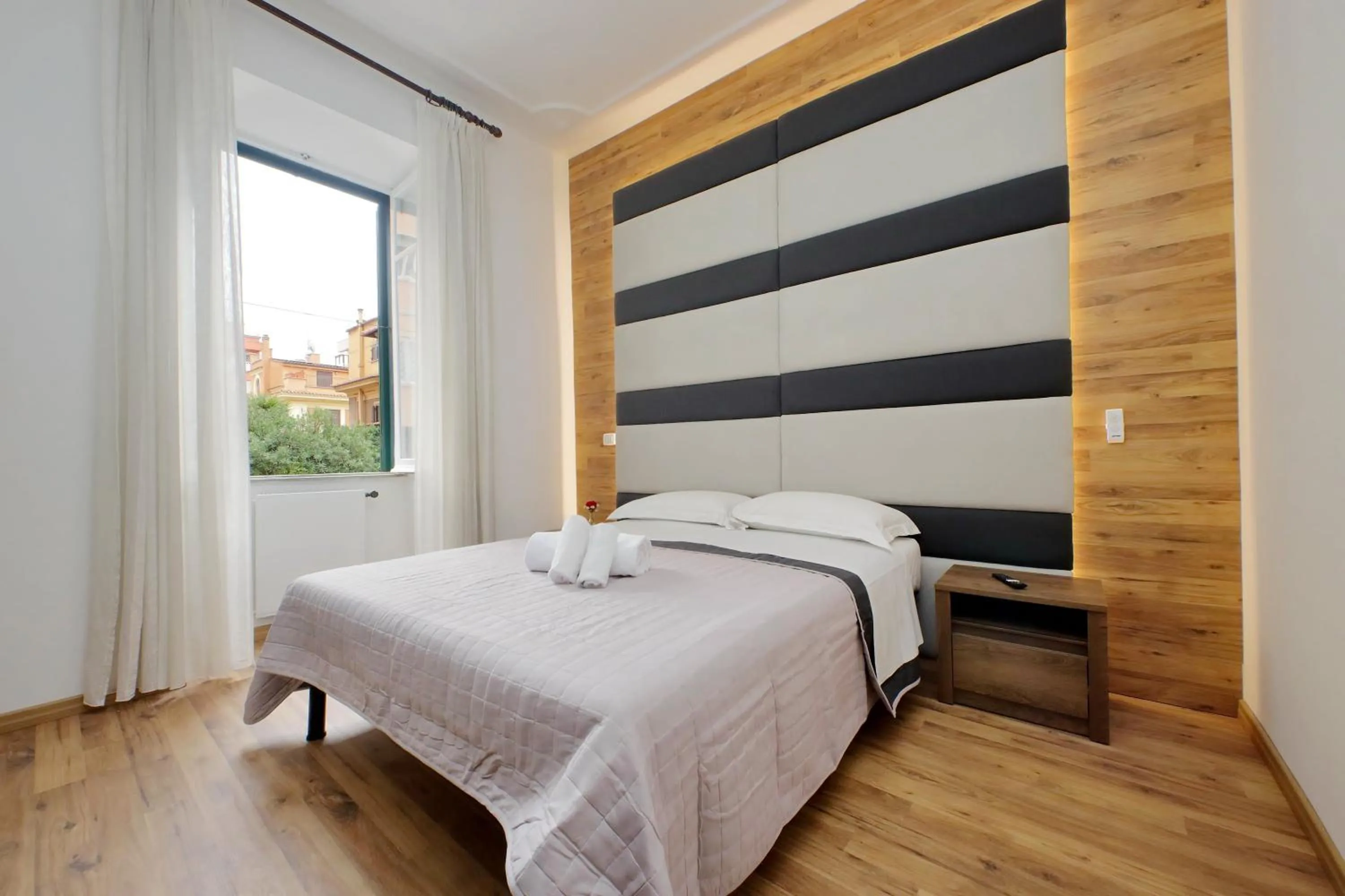 Bedroom, Bed in I Pini di Roma - Rooms & Suites