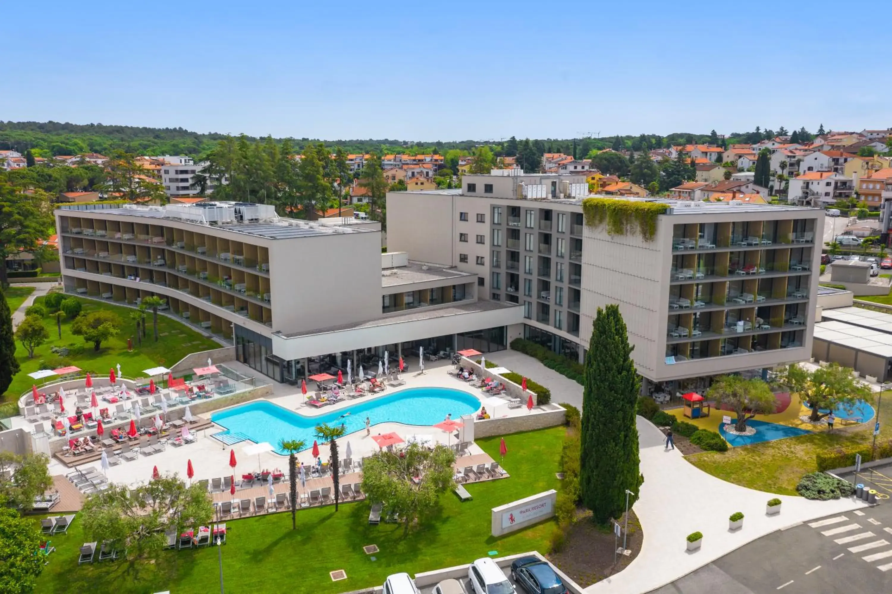 Property building in Hotel Park Plava Laguna Property building in Hotel Park Plava Laguna