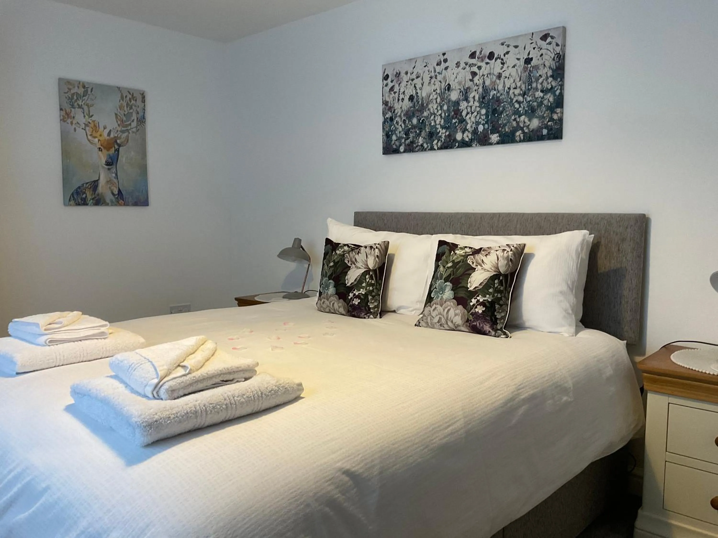 Bed in Anvil Cottage