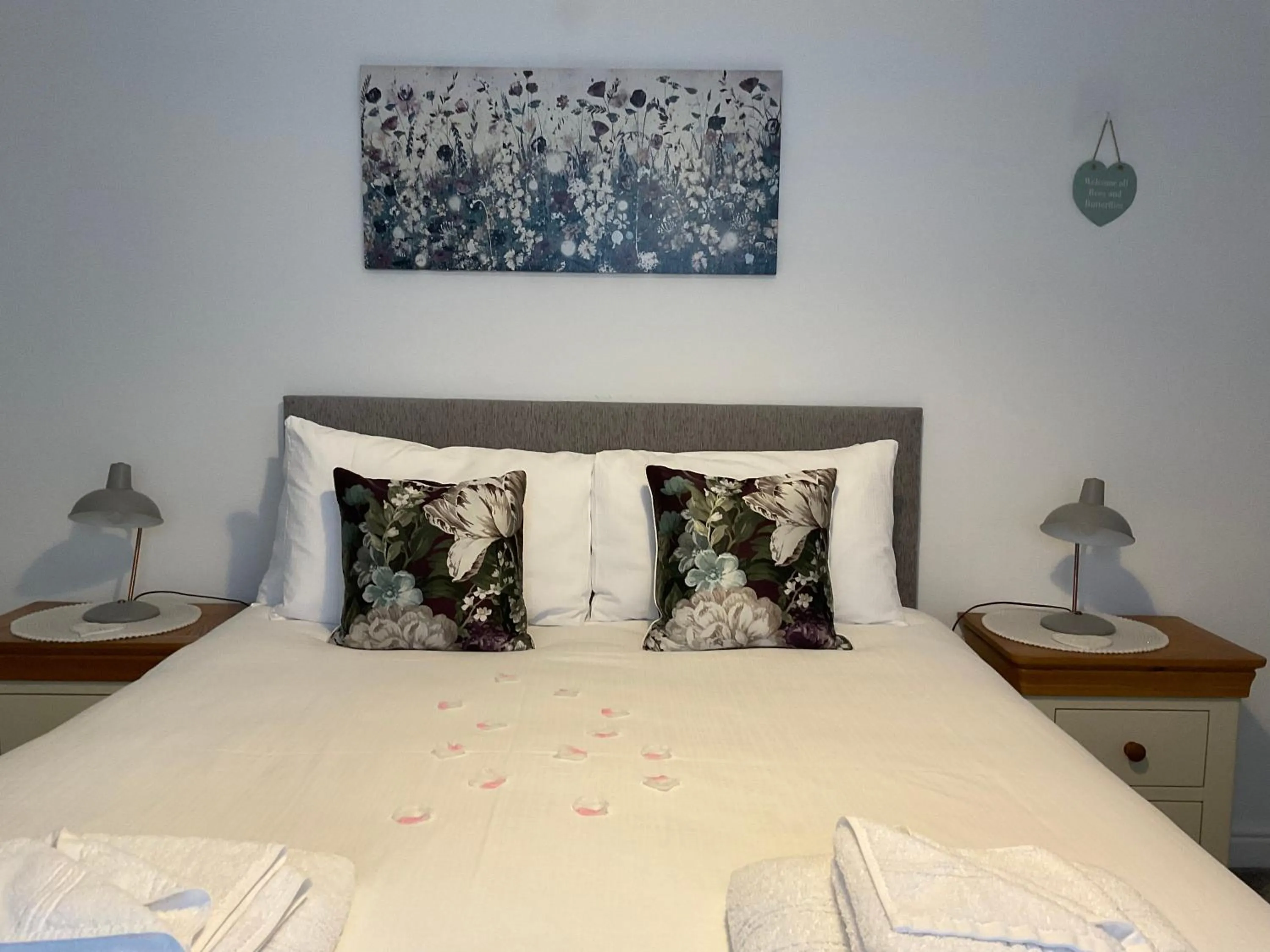 Bed in Anvil Cottage