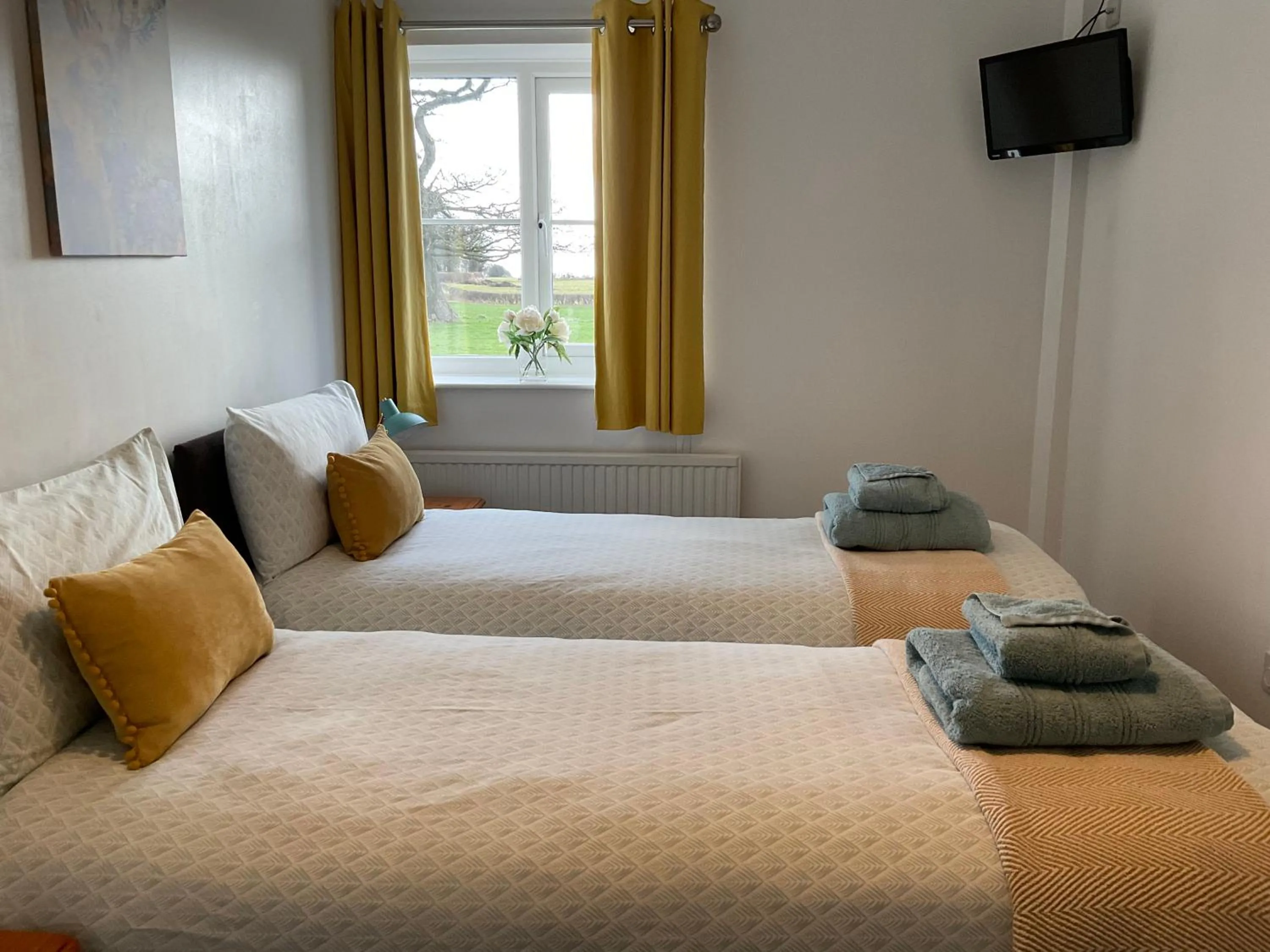 Bed in Anvil Cottage