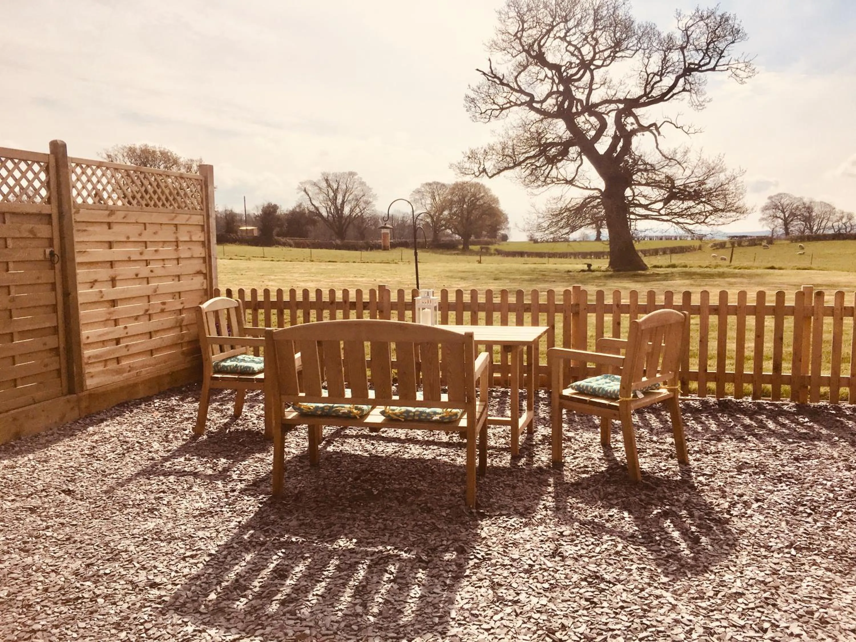 Garden in Anvil Cottage
