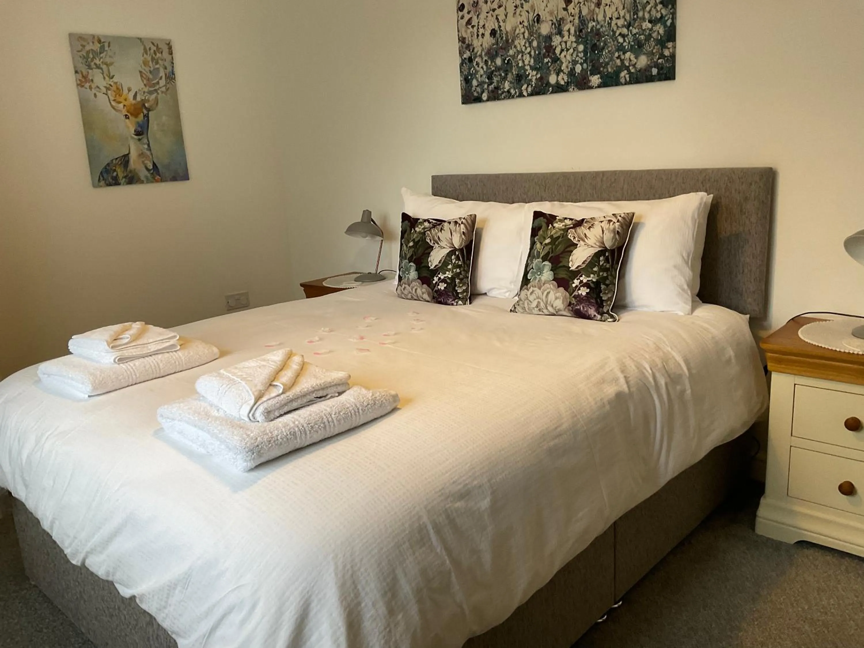 Bed in Anvil Cottage