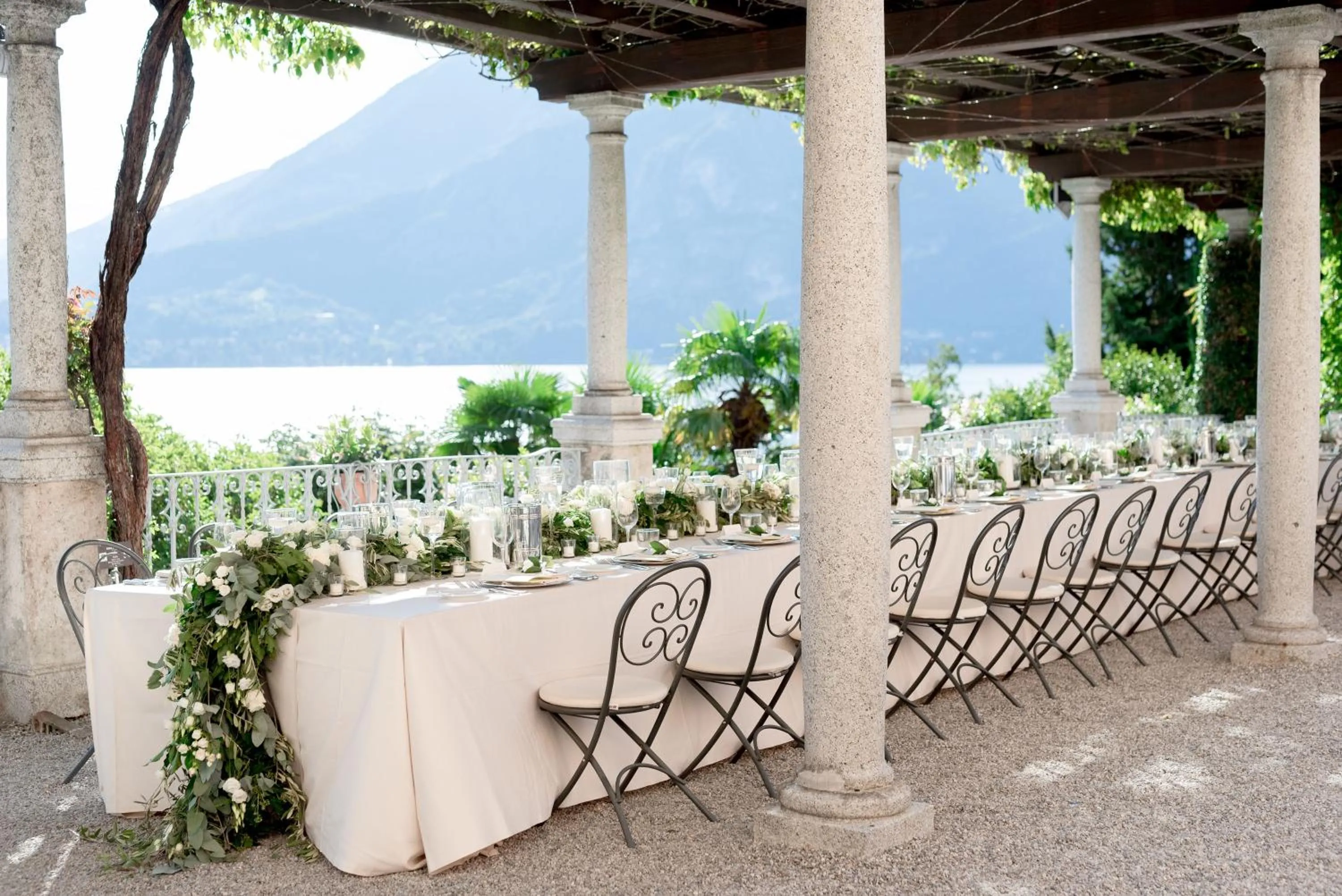 Patio in Hotel Villa Cipressi, by R Collection Hotels