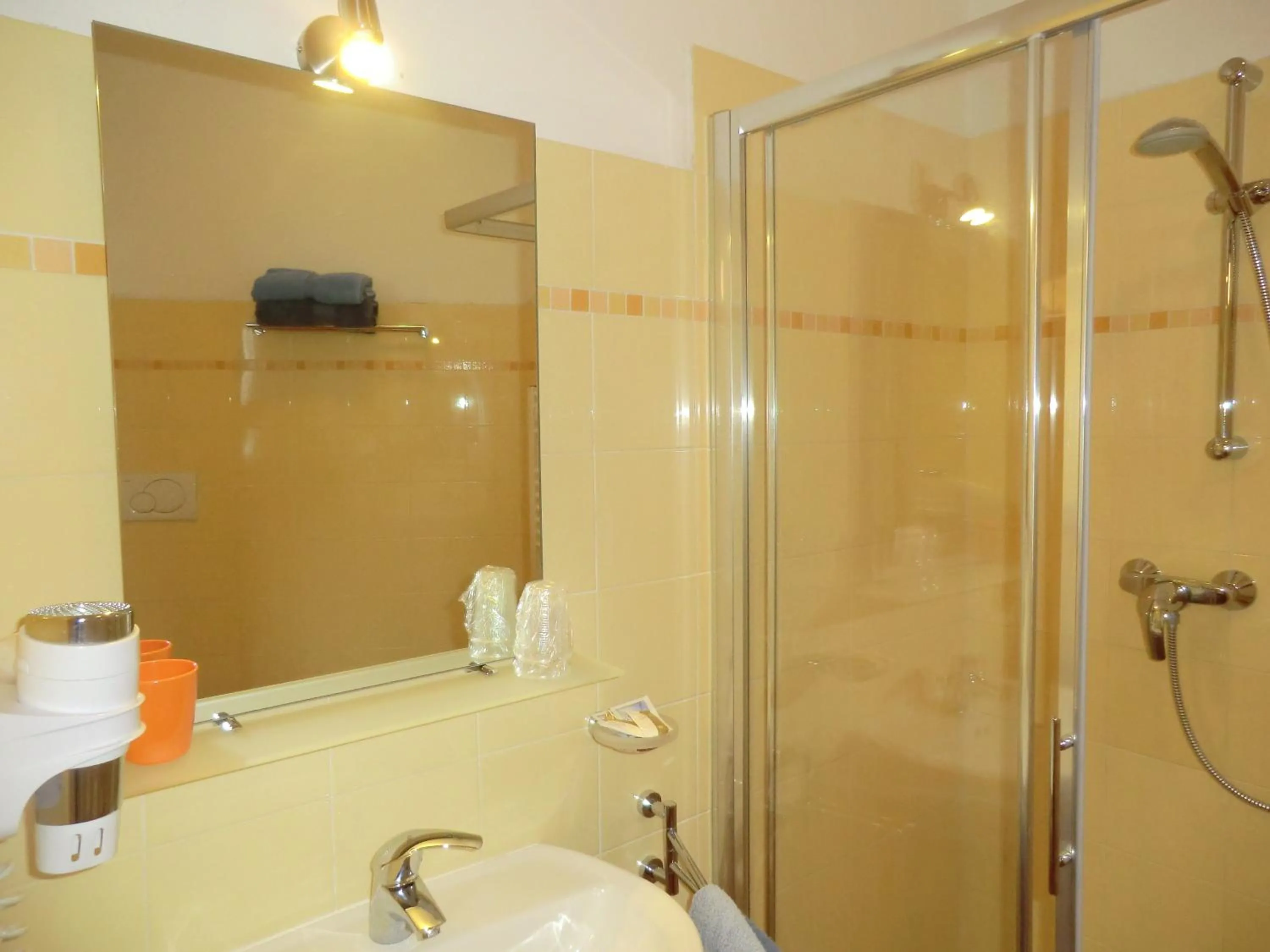 Shower in B&B Casa Sartori