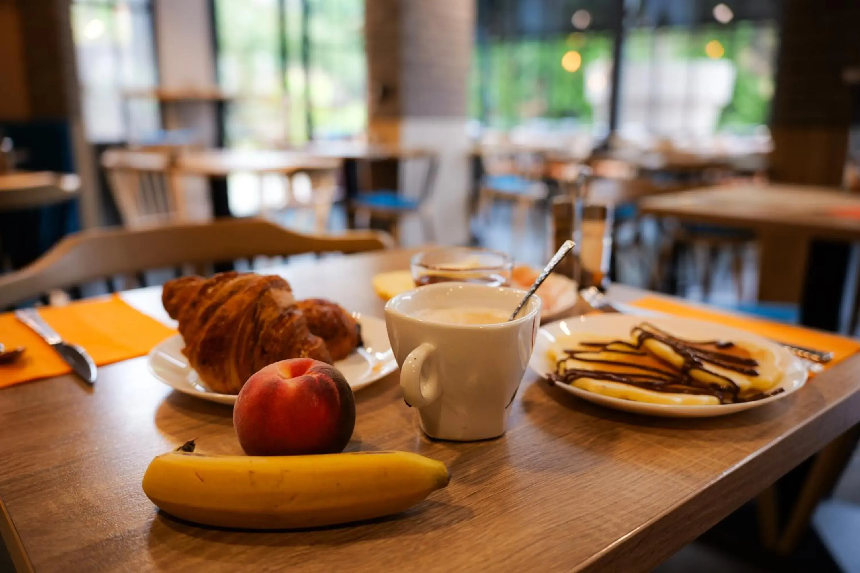 Buffet breakfast in The Originals Boutique, Hôtel Le Marmotel, Clermont-Ferrand Buffet breakfast in The Originals Boutique, Hôtel Le Marmotel, Clermont-Ferrand