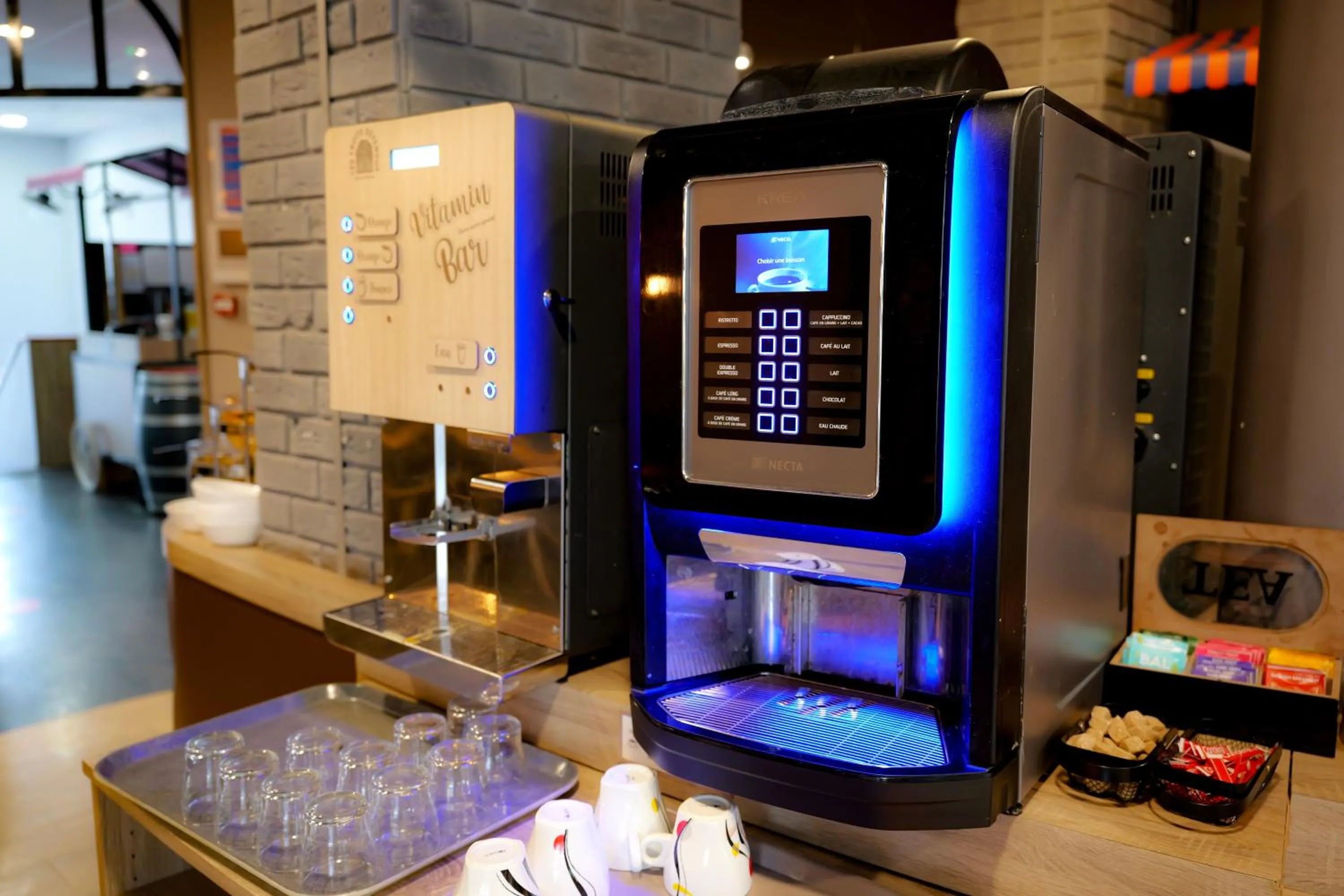 Buffet breakfast in The Originals Boutique, Hôtel Le Marmotel, Clermont-Ferrand