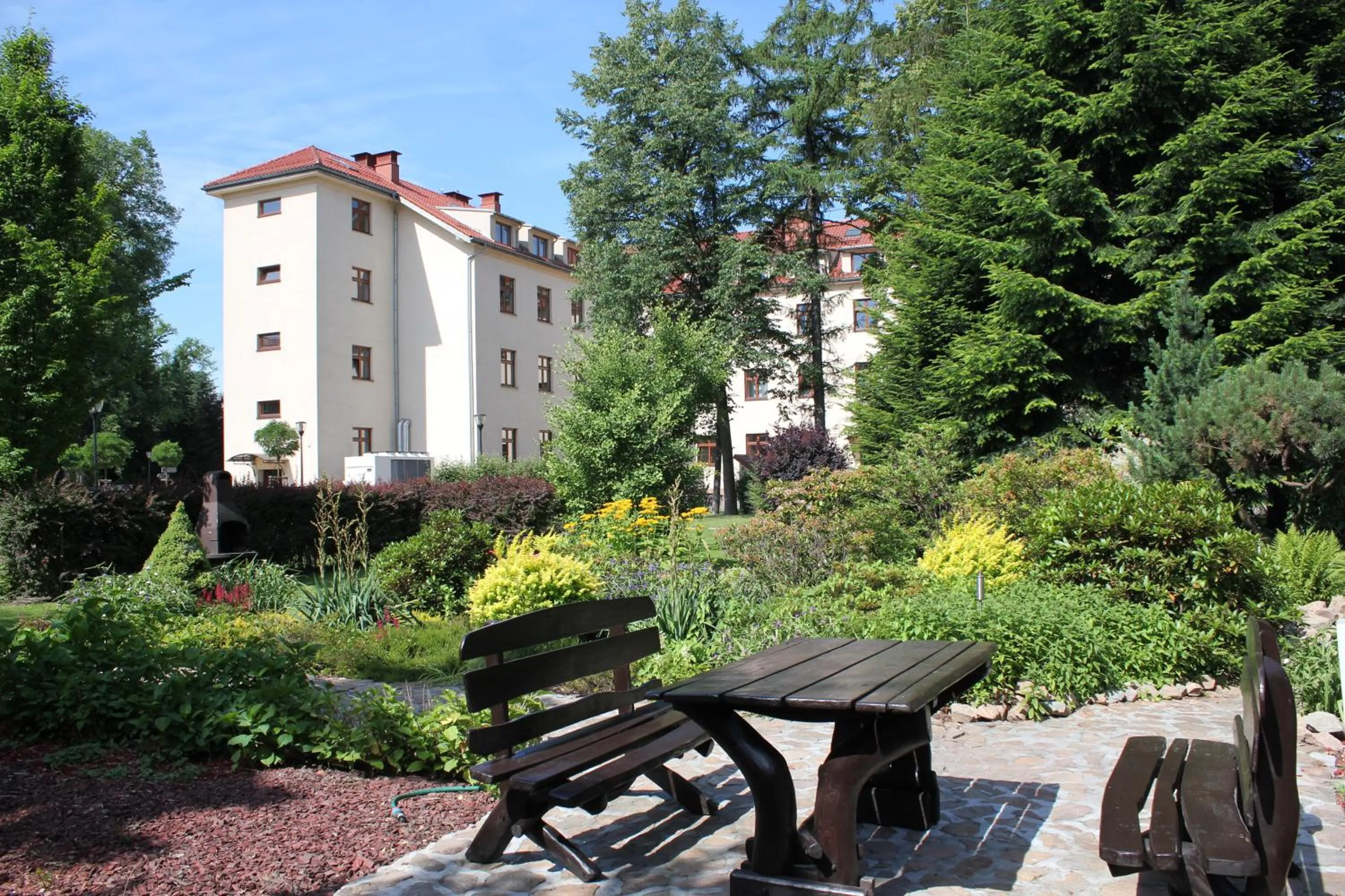 Garden in Domus Mater Hotel