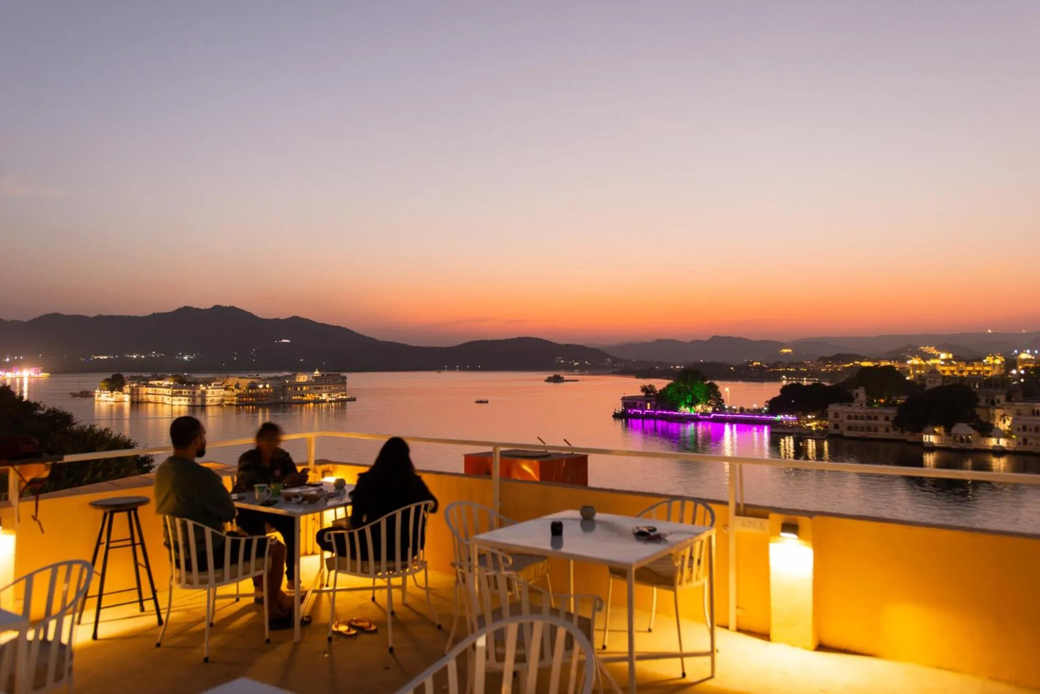 Patio in Hostel Mantra