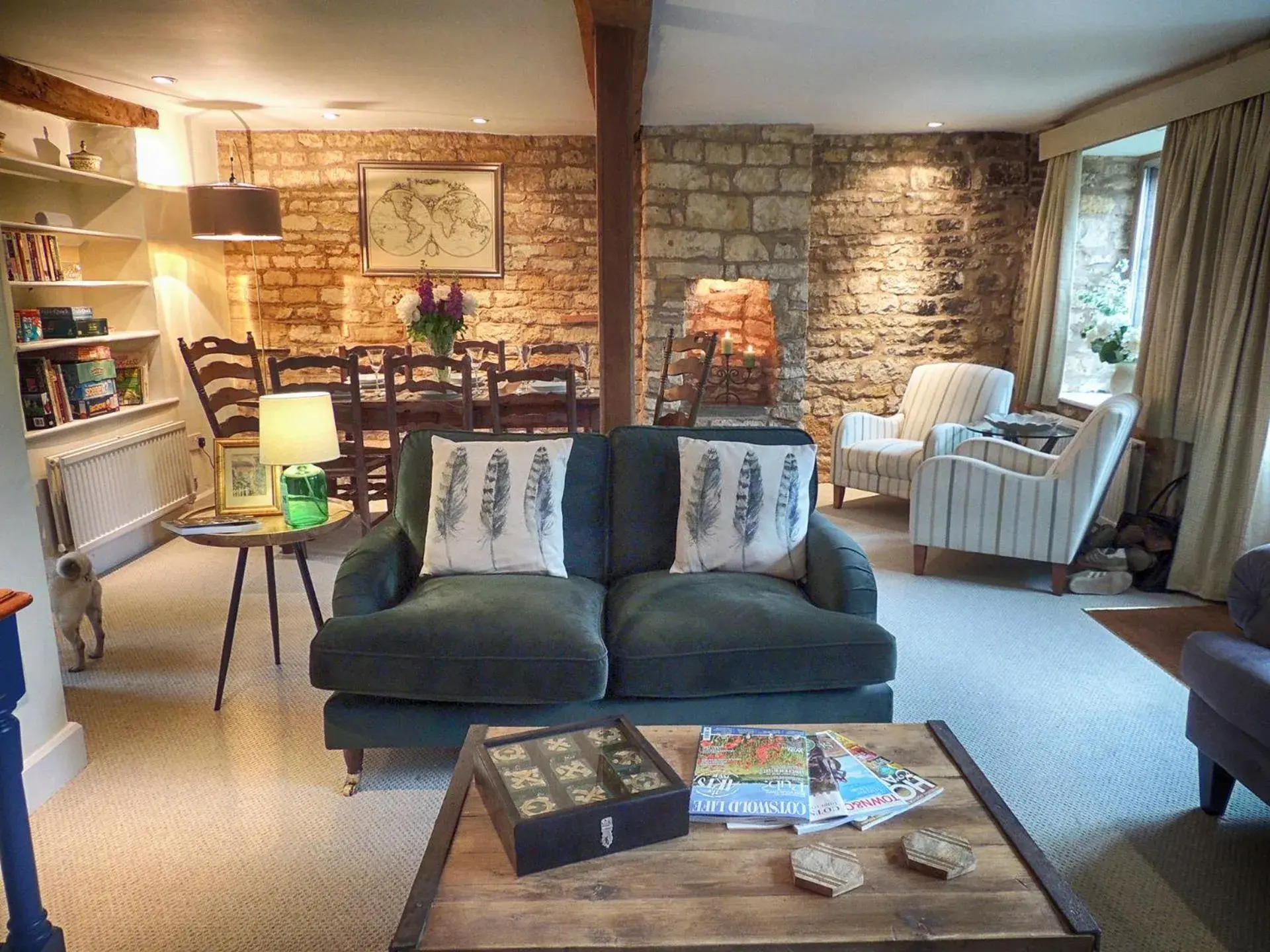 Living room in Century House Living room in Century House