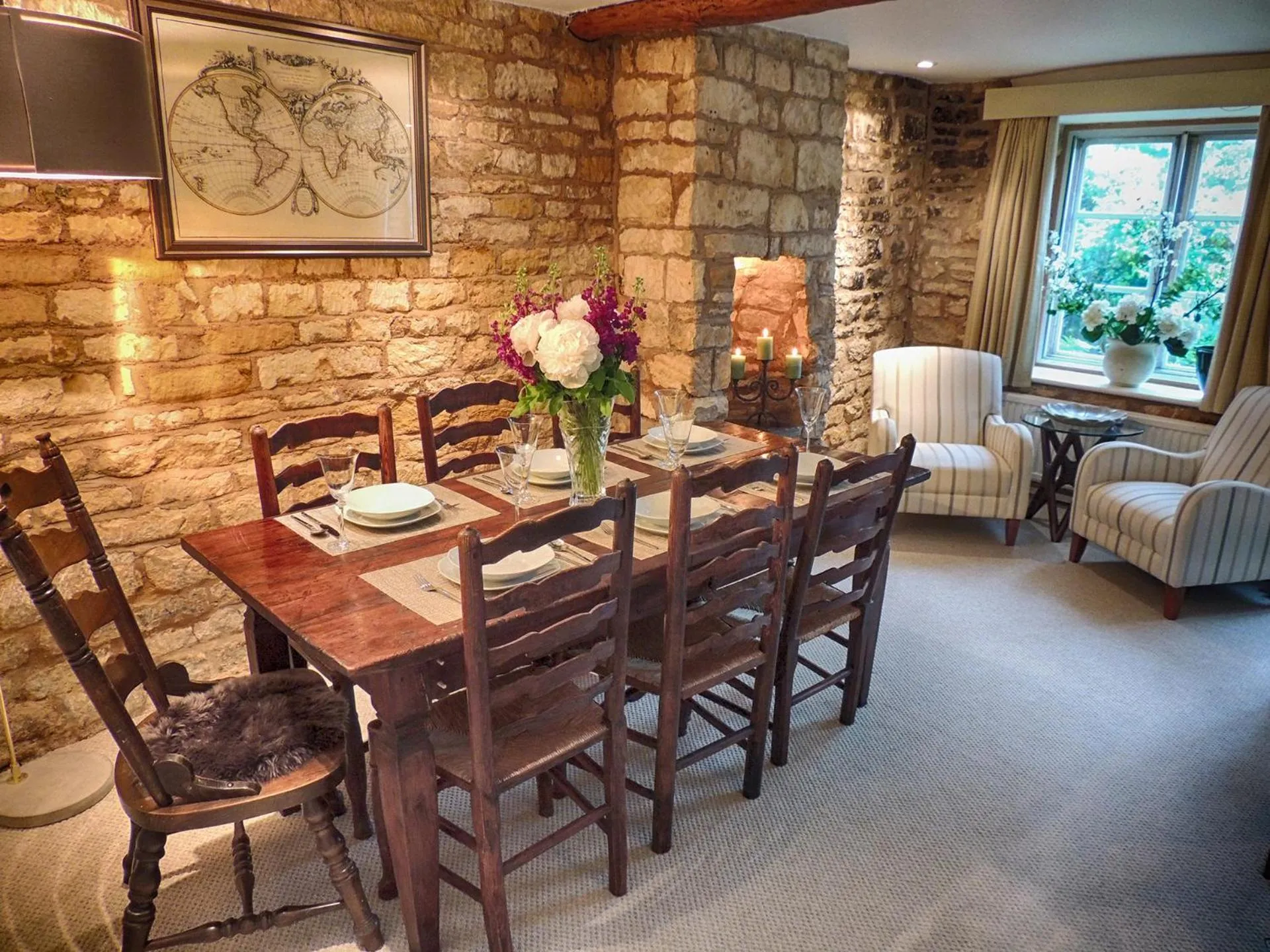 Dining area in Century House