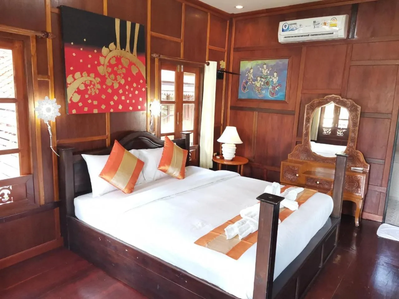 Bed in Grand Sea Beach Resort