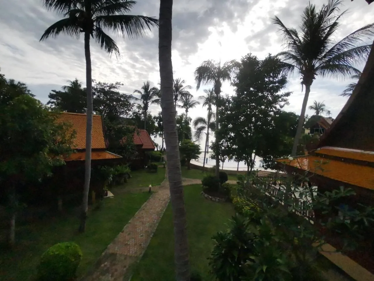 Garden in Grand Sea Beach Resort