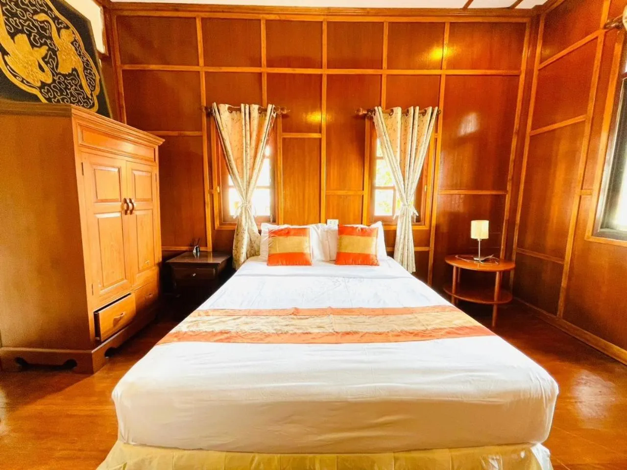 Bed in Grand Sea Beach Resort