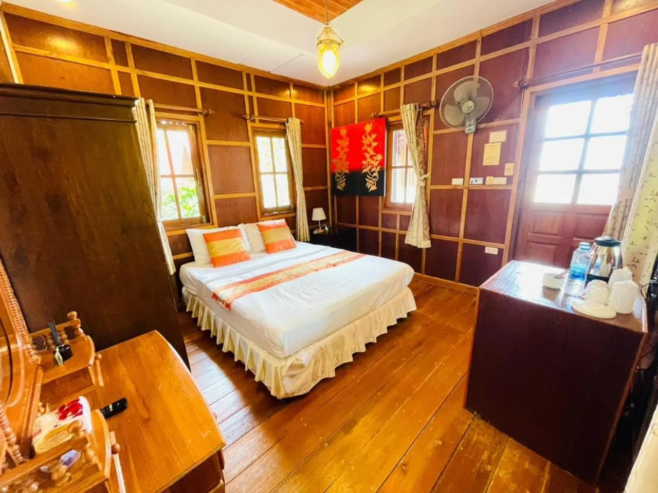 Coffee/tea facilities, Bed in Grand Sea Beach Resort