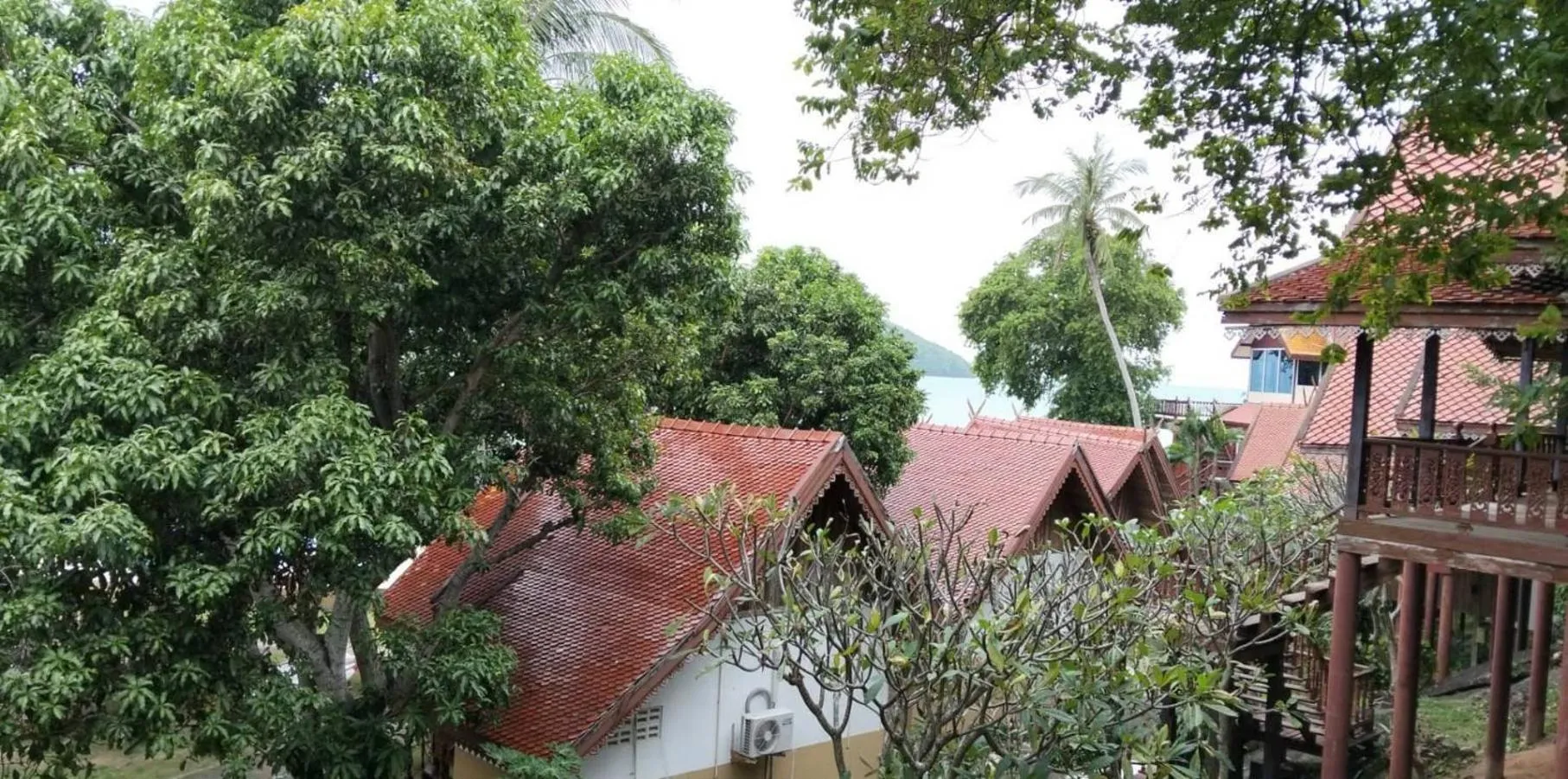 Garden in Grand Sea Beach Resort