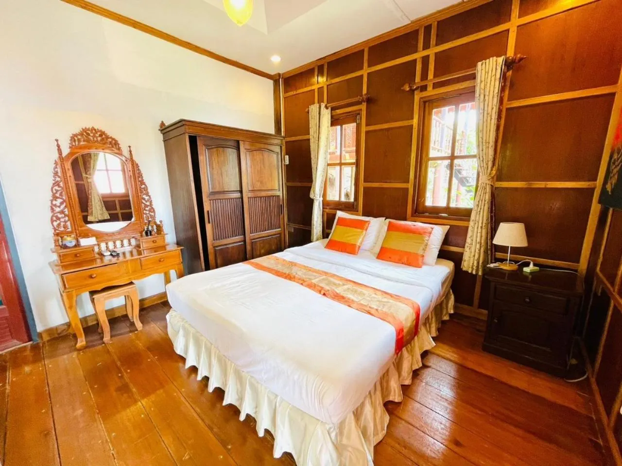 Bed in Grand Sea Beach Resort