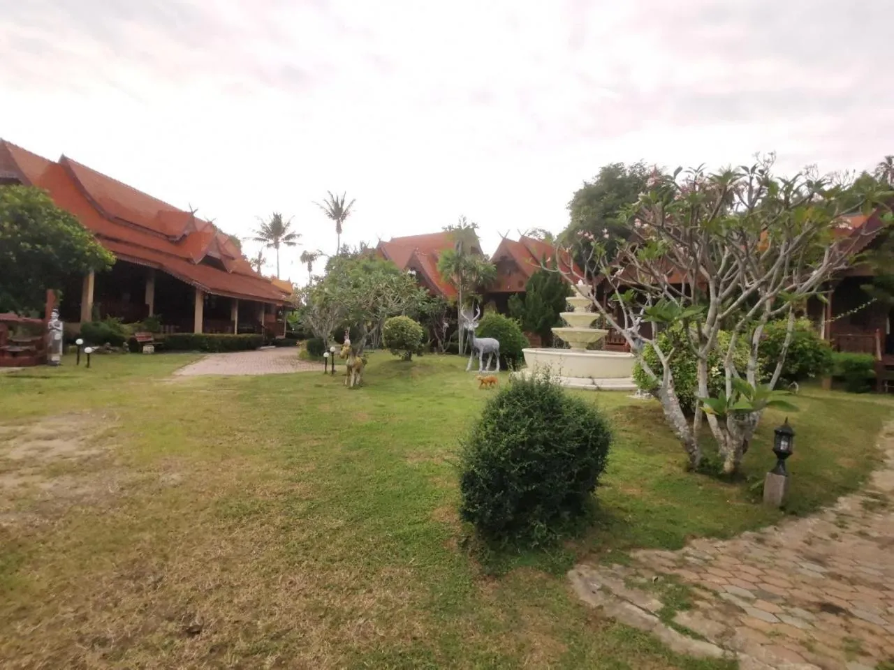 Garden view in Grand Sea Beach Resort