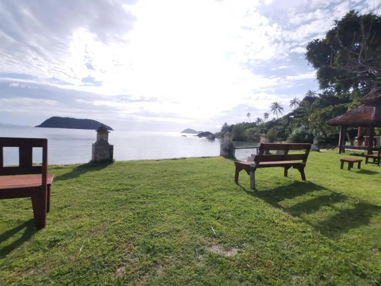 Garden in Grand Sea Beach Resort