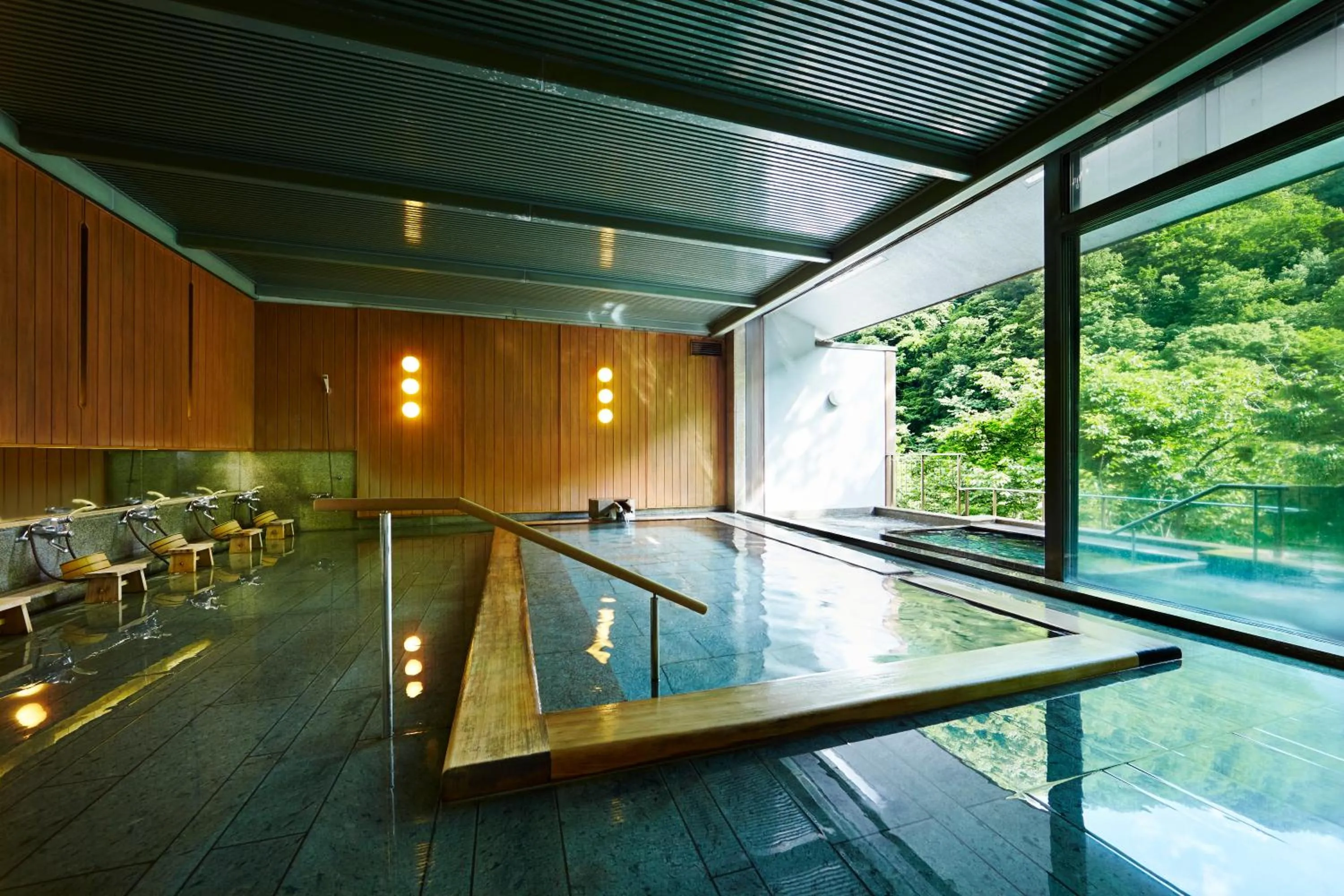 Hot Spring Bath in Fujiiso