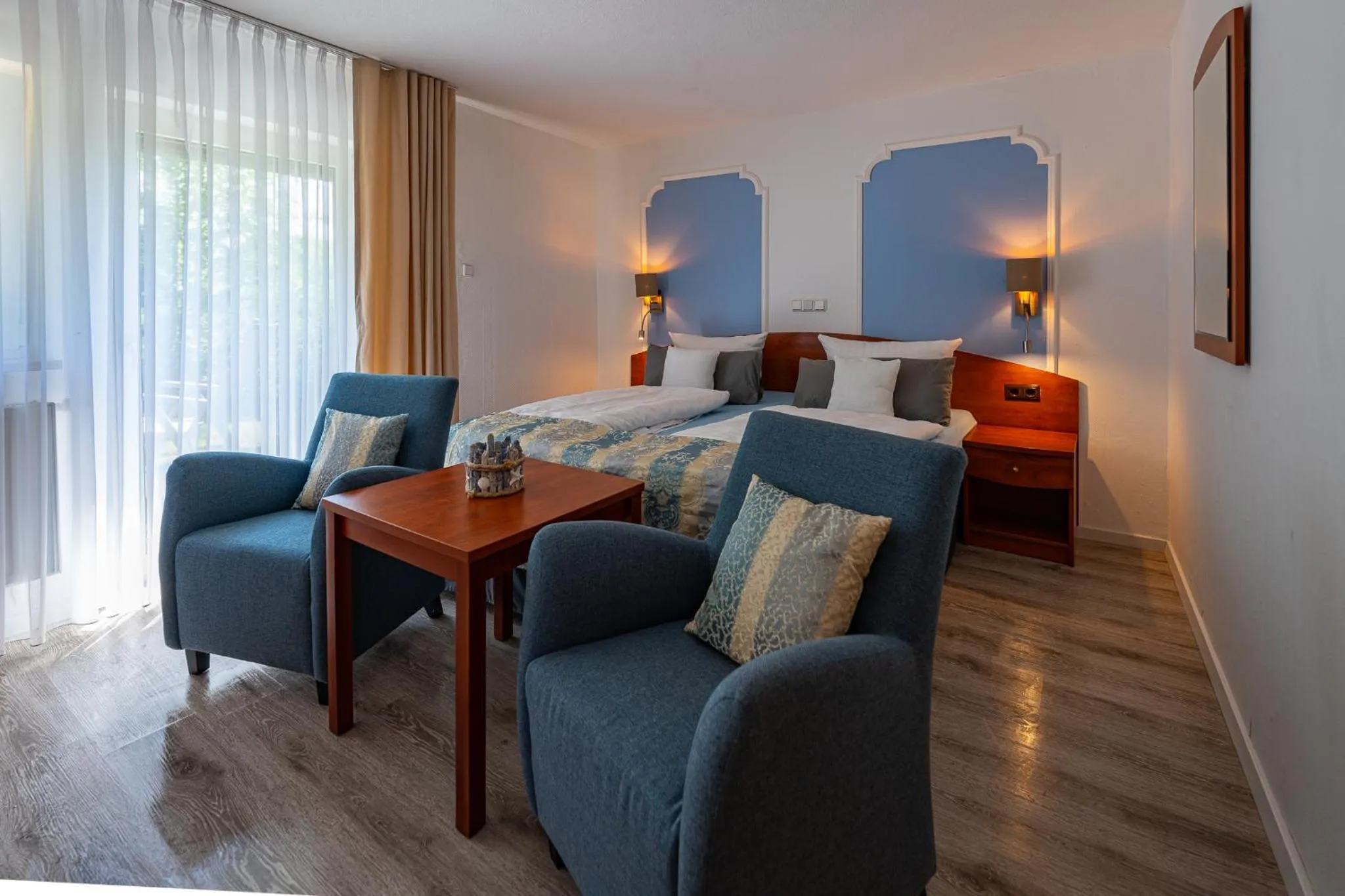 Bed in Hotel Nordstern