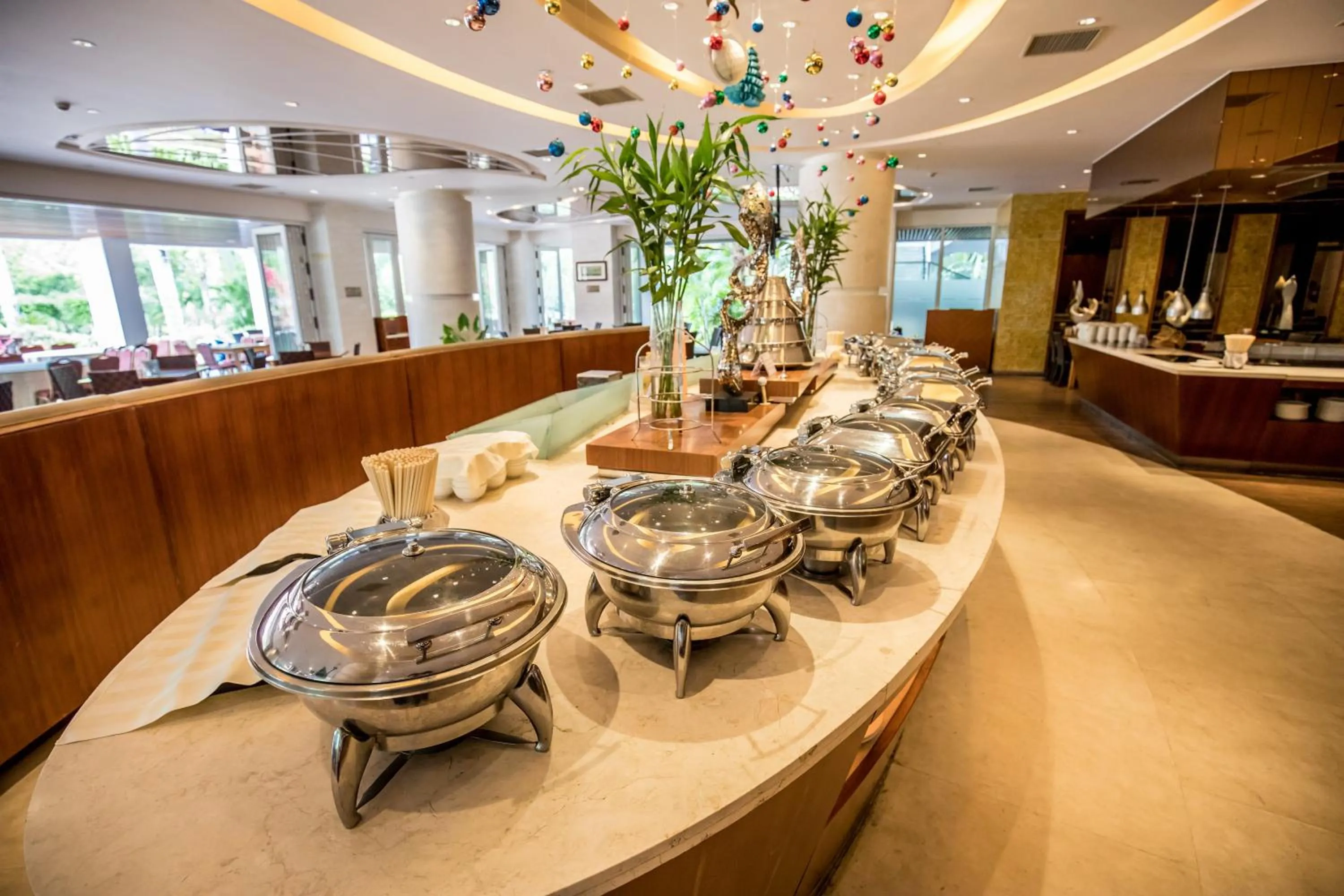 Breakfast in Mingshen Golf & Bay Resort Sanya