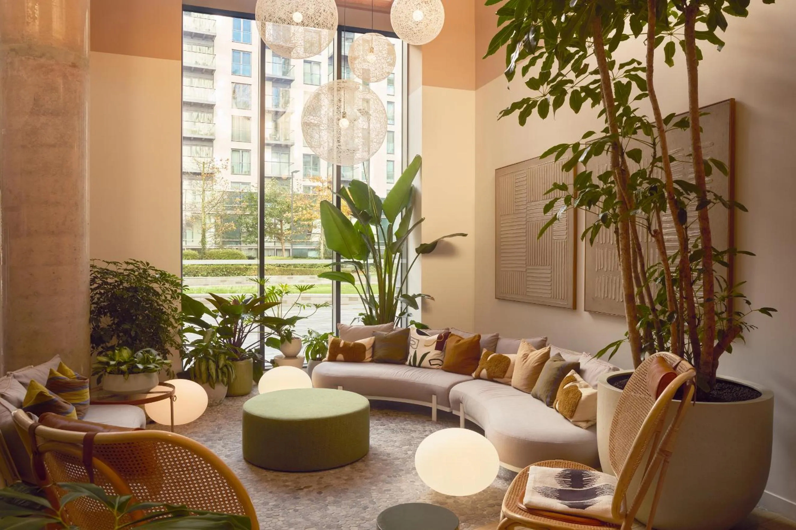 Lobby or reception in ARK Canary Wharf