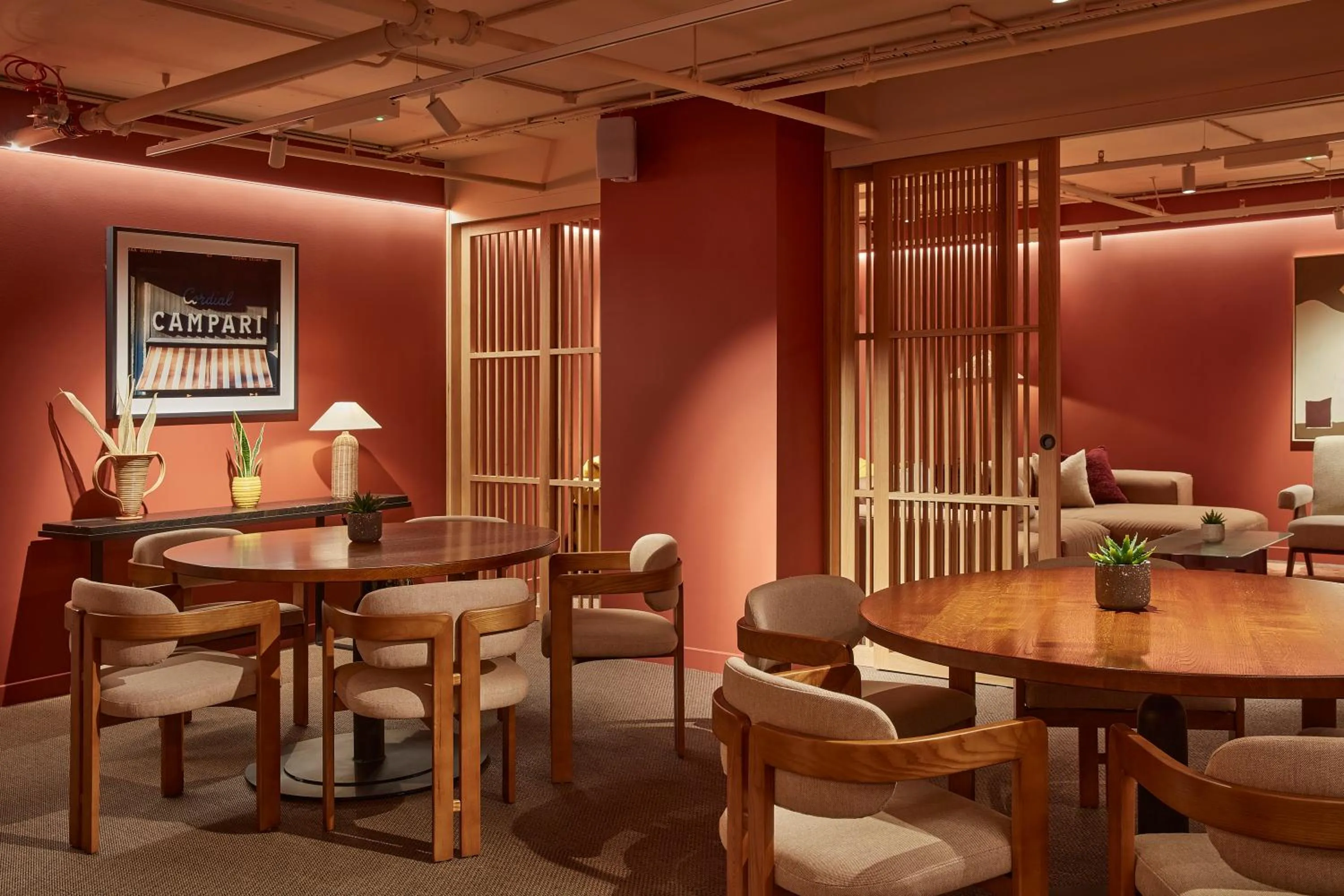 Living room in ARK Canary Wharf