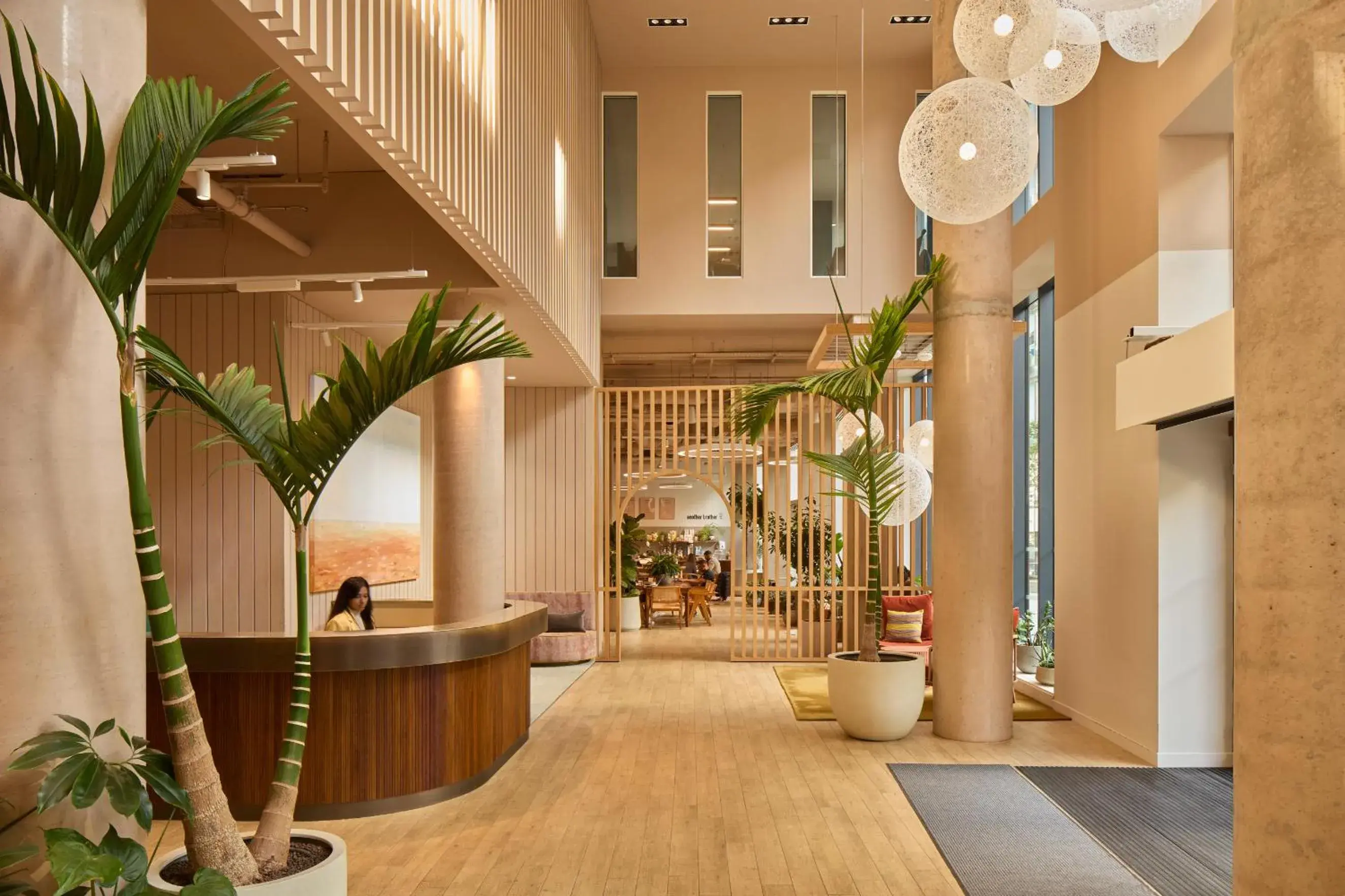 Lobby or reception in ARK Canary Wharf Lobby or reception in ARK Canary Wharf