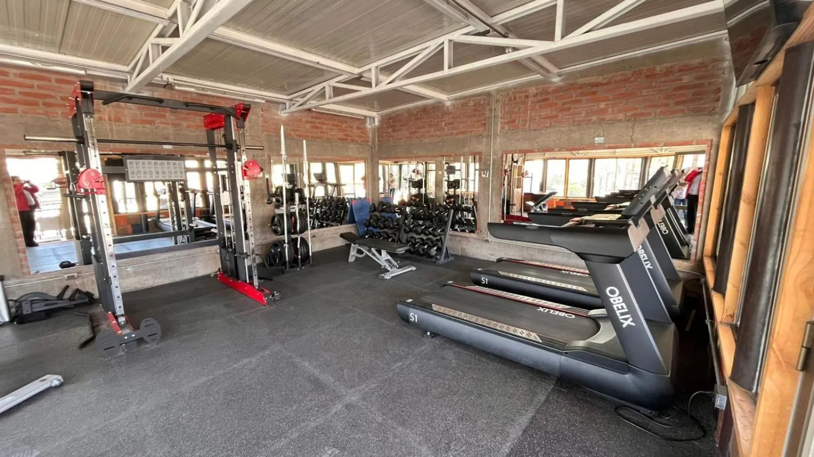 Fitness centre/facilities in Hotel Vento