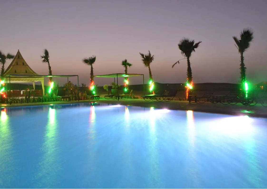 Swimming pool in Canyon Lodge Désert Agafay