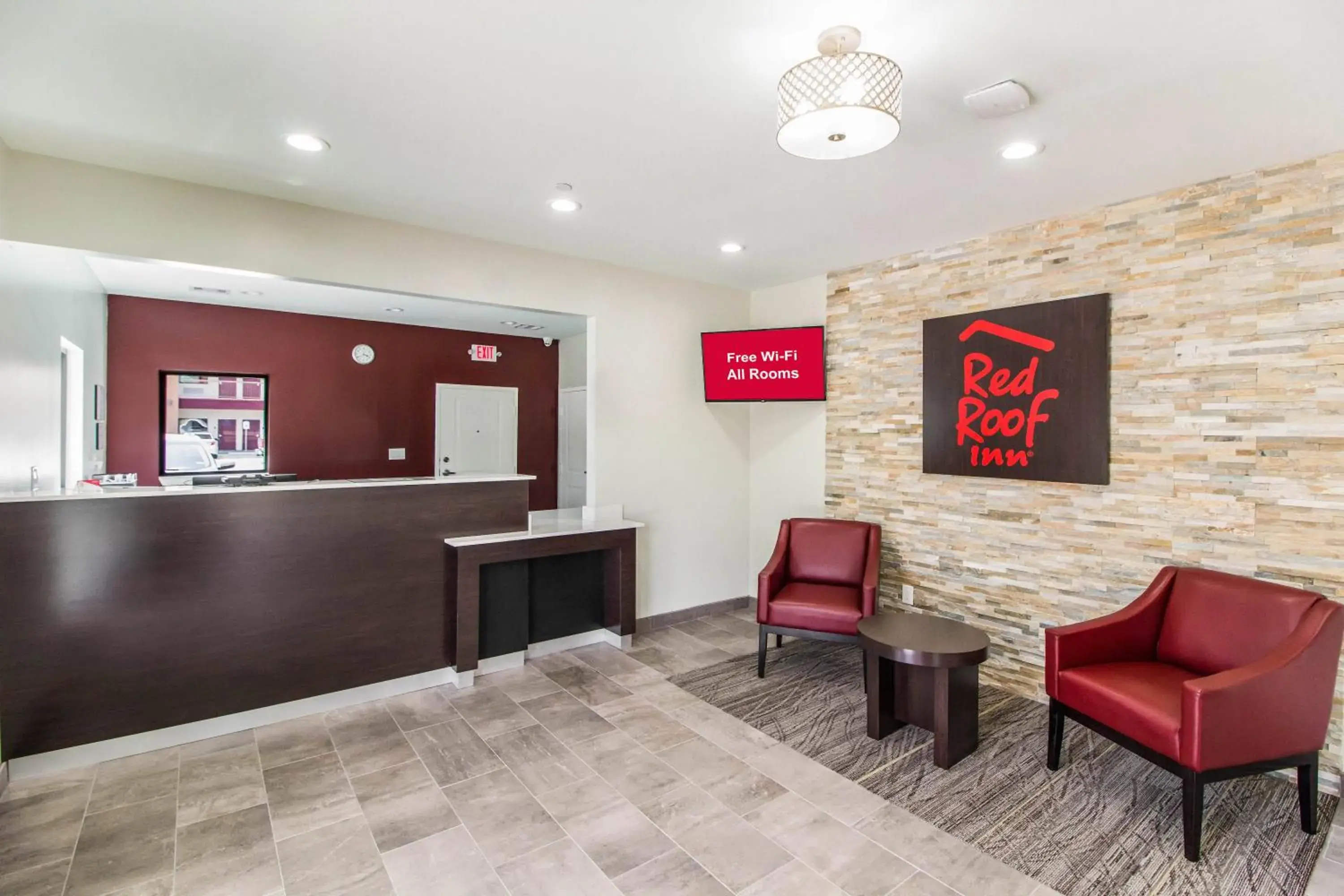Lobby or reception in Red Roof Inn Houston - Willowbrook Lobby or reception in Red Roof Inn Houston - Willowbrook