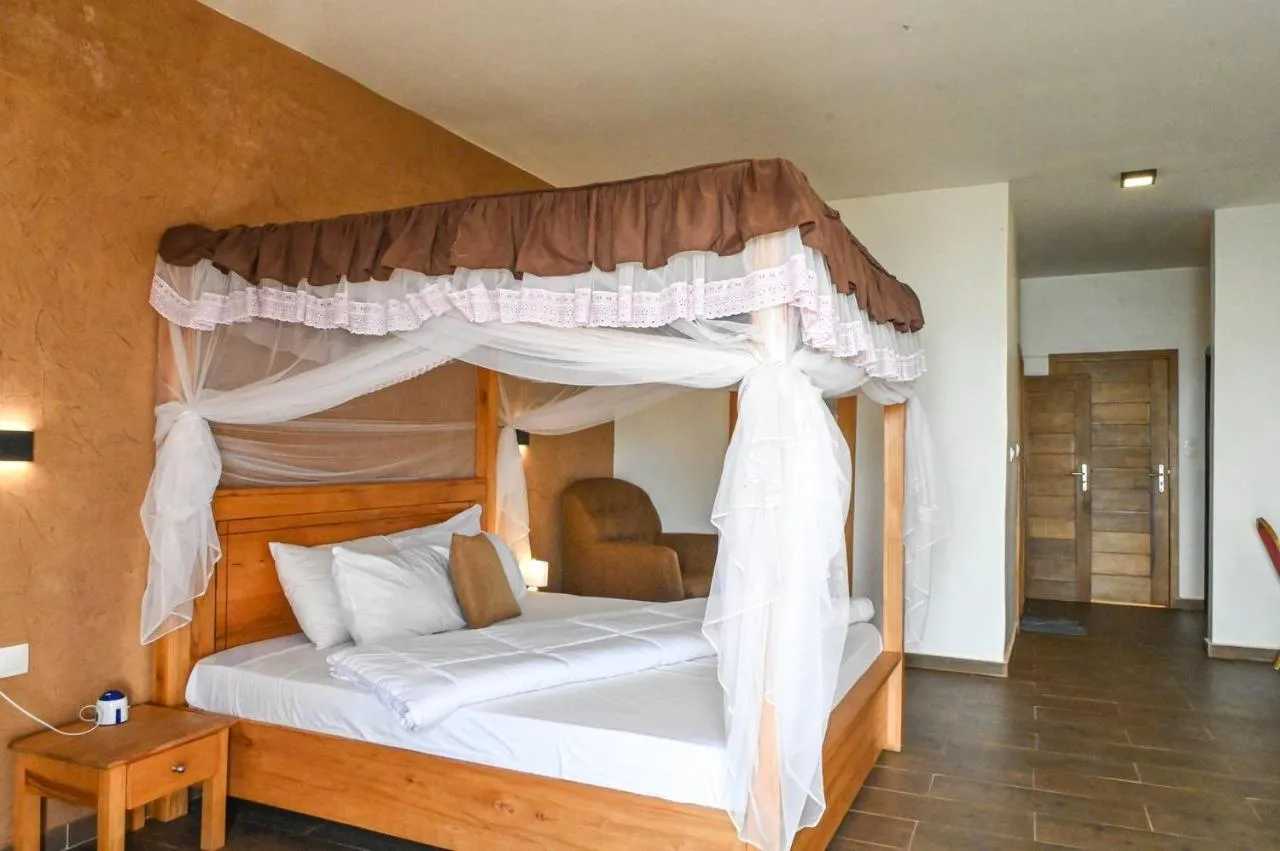 Bed in Hotel le Trarza