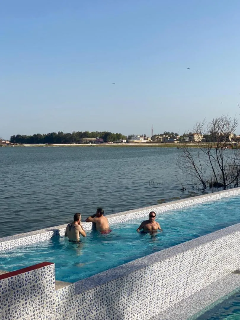 Swimming pool in Hotel le Trarza