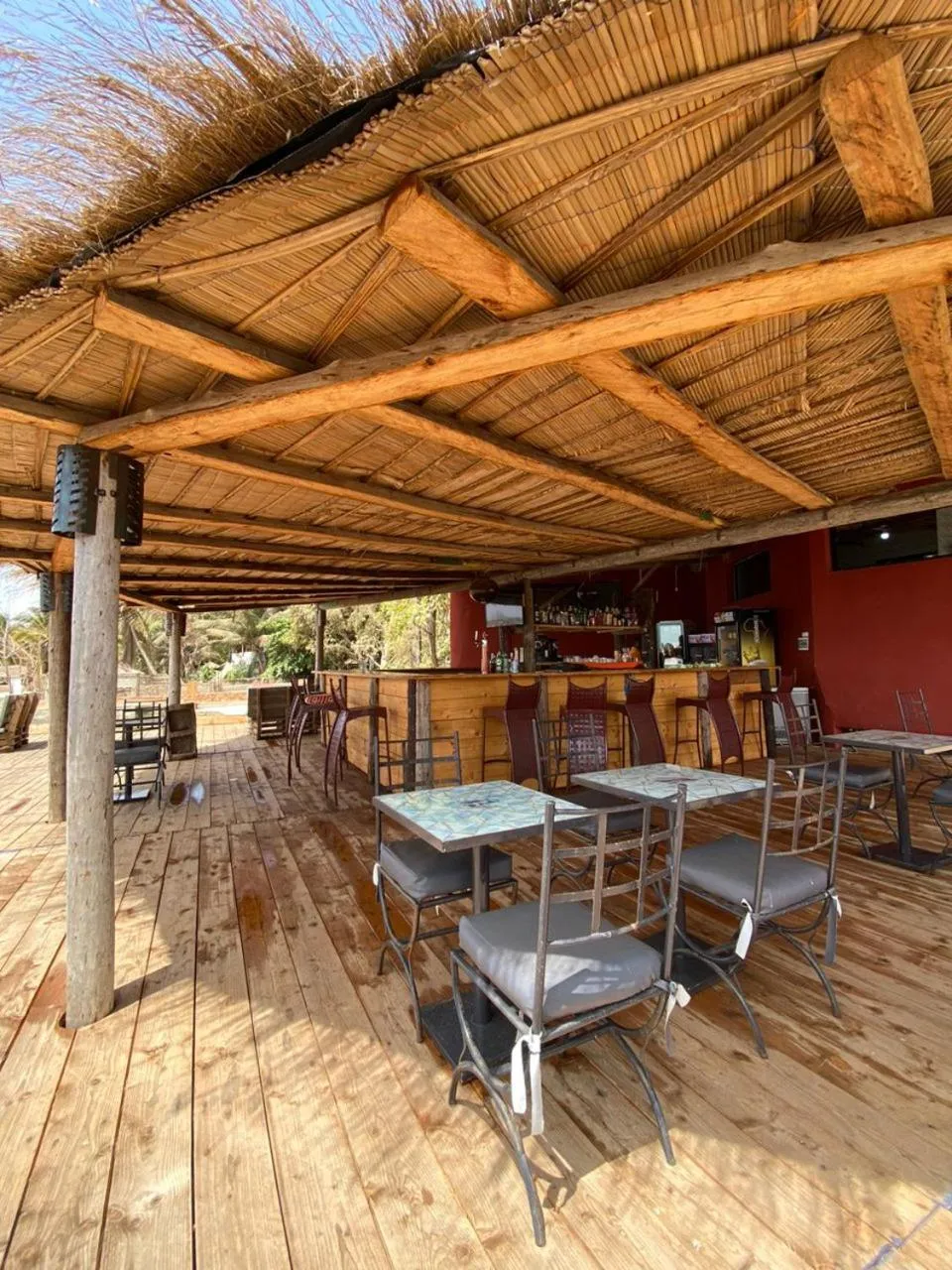 Patio in Hotel le Trarza