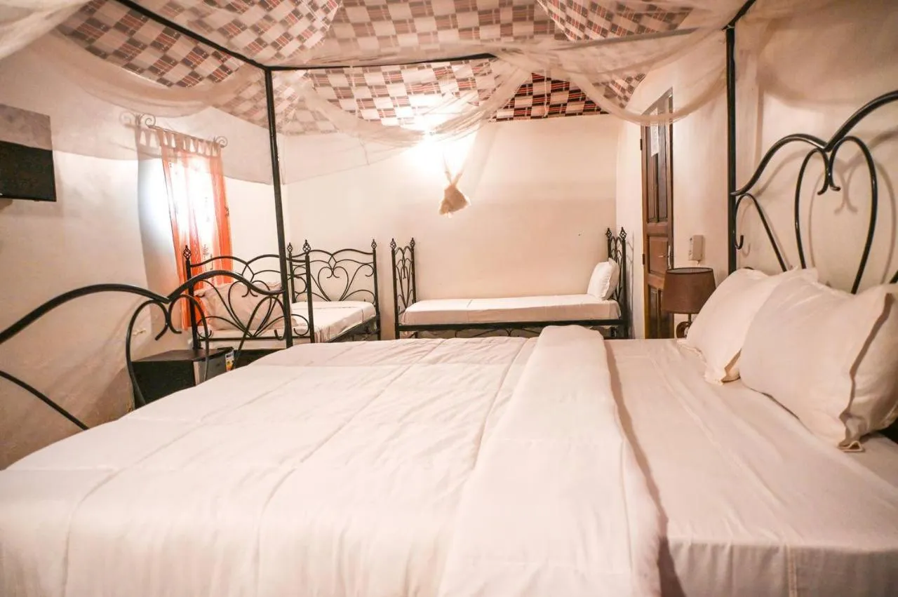 Bed in Hotel le Trarza