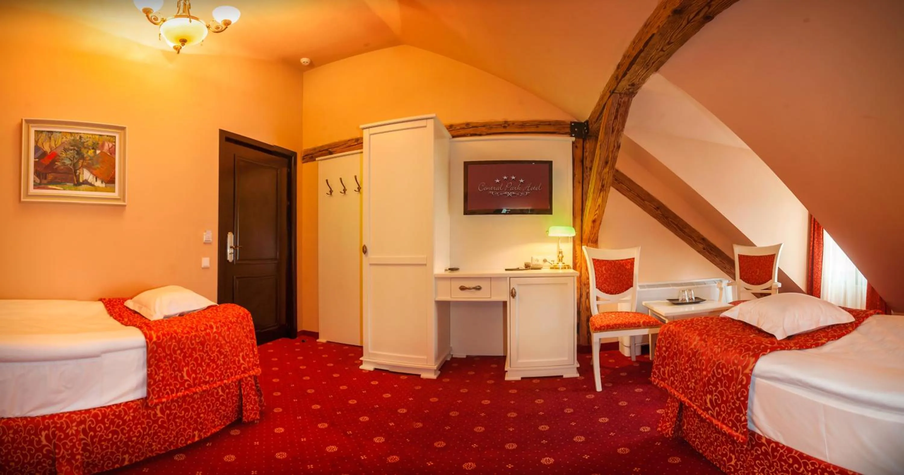 Photo of the whole room in Hotel Central Park Sighisoara