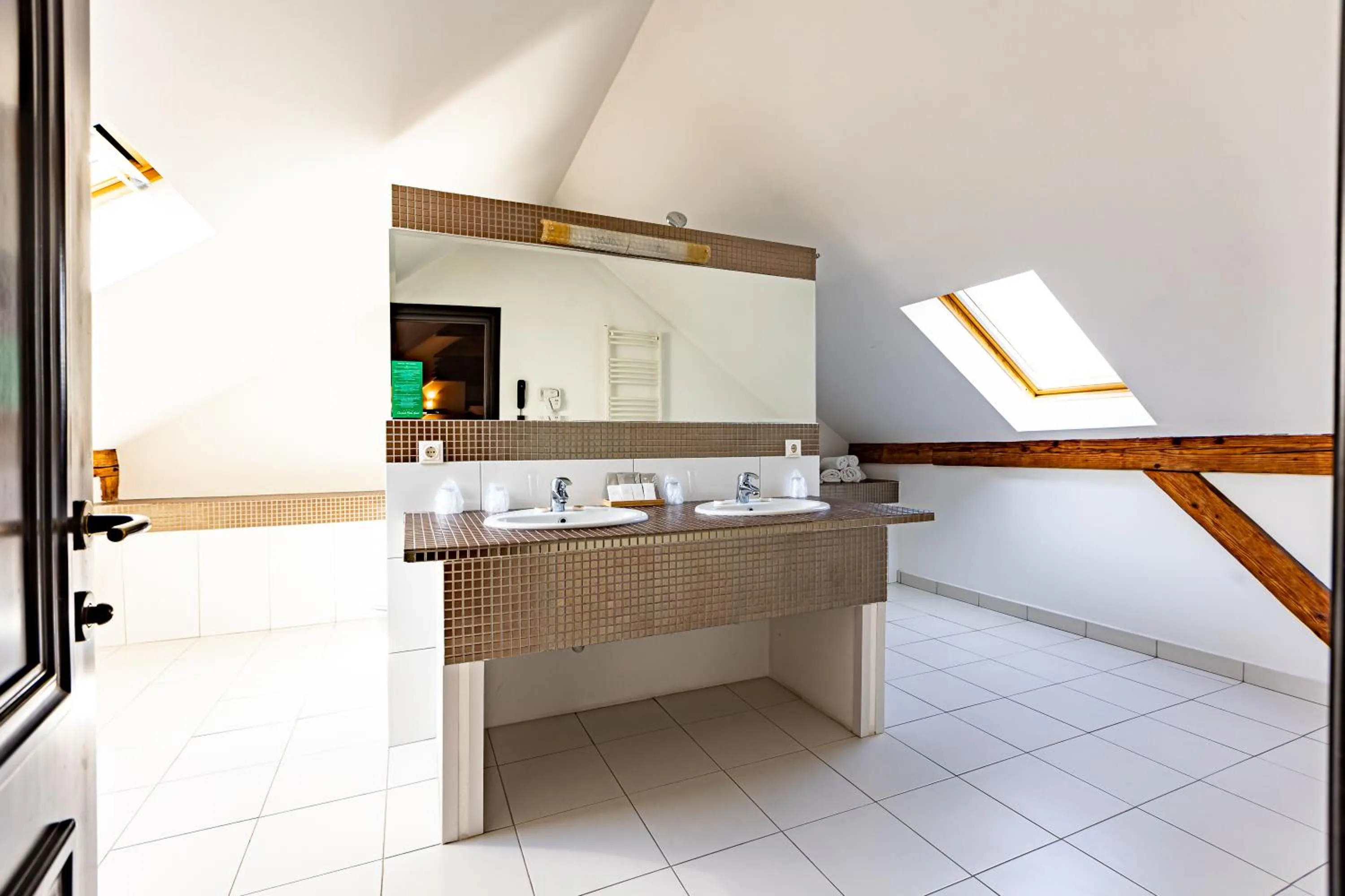 Bathroom in Hotel Central Park Sighisoara